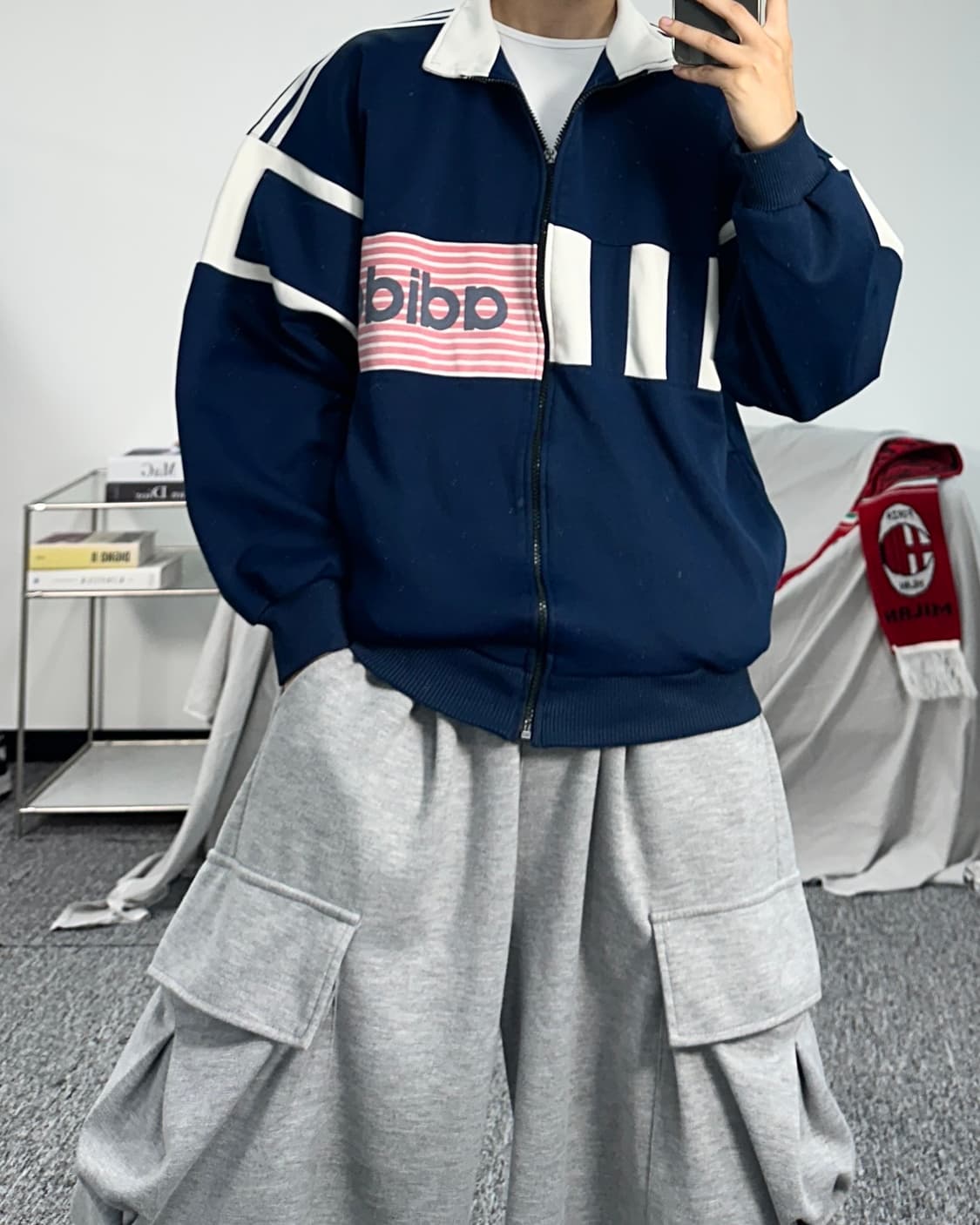 아디다스 00s 빅로고 져지 XL 상품이미지3