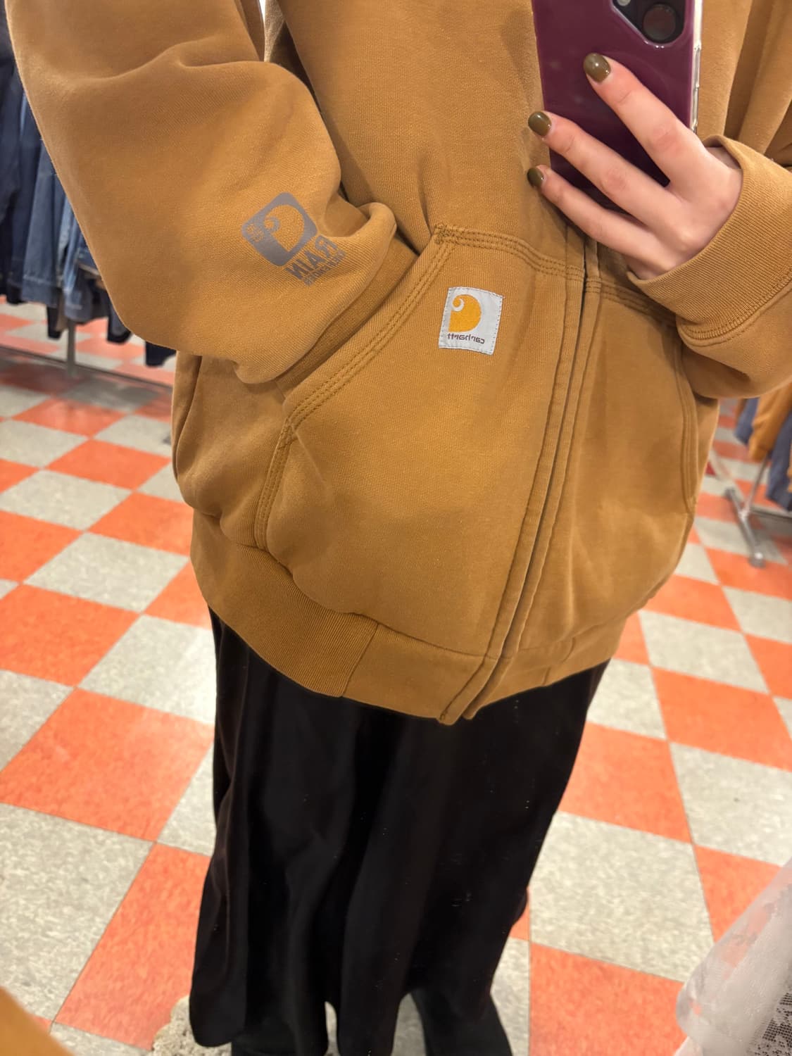 칼하트 후드집업 상품이미지4