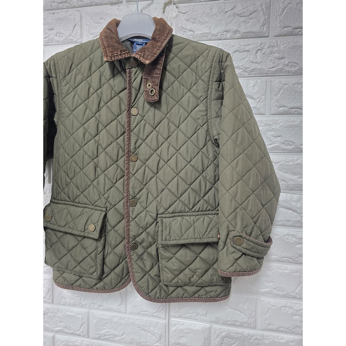 택포) 폴로 랄프로렌 퀼팅 자켓 5Y eej 상품이미지3