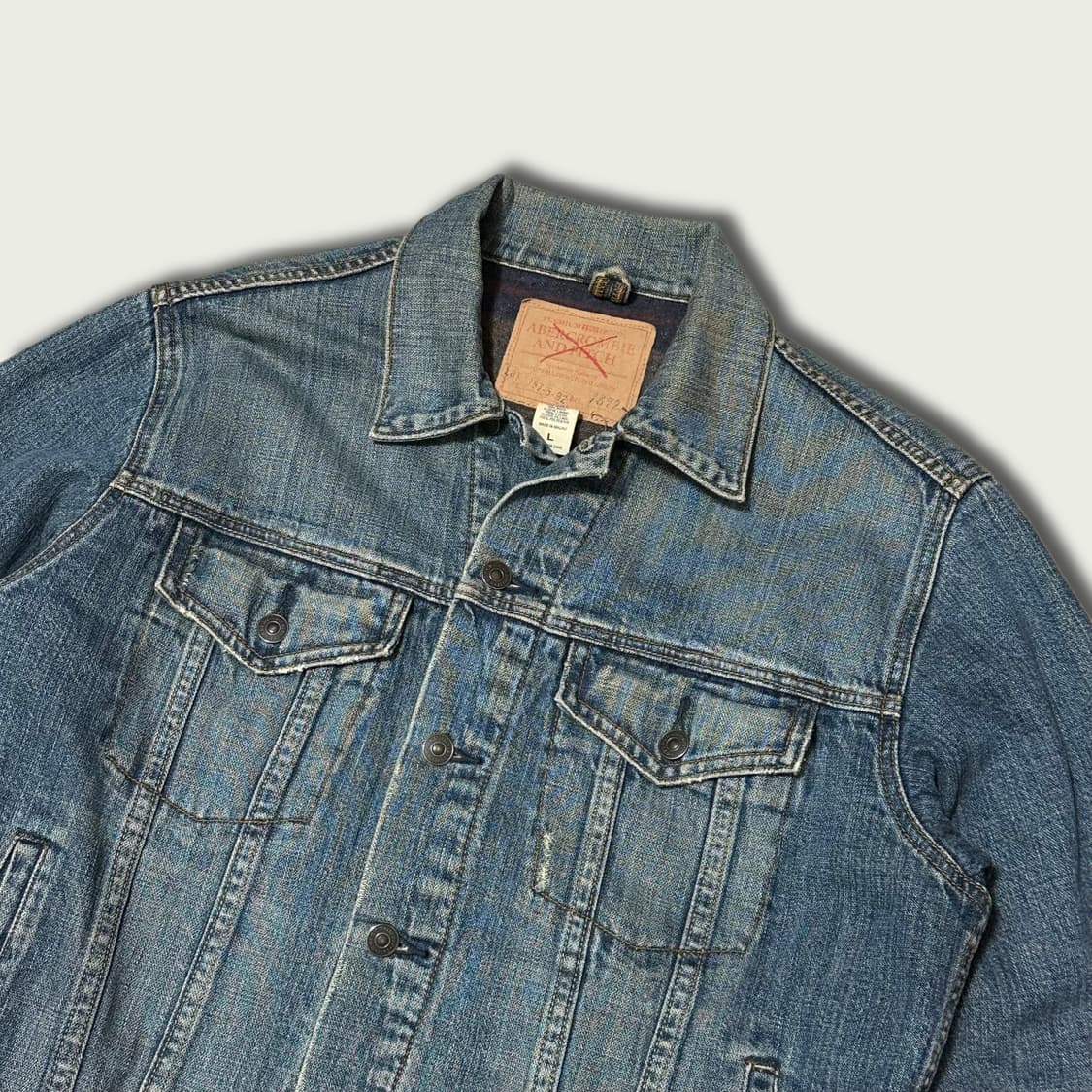아베크롬비 워크 데님 자켓 상품이미지3