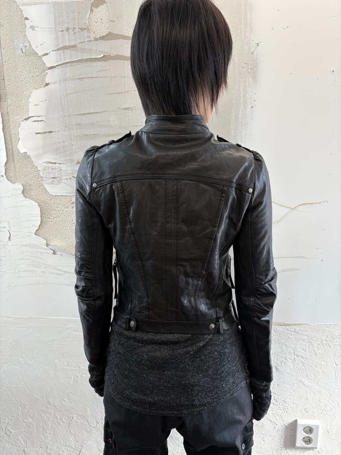 coated sheepskin jacket 상품이미지4