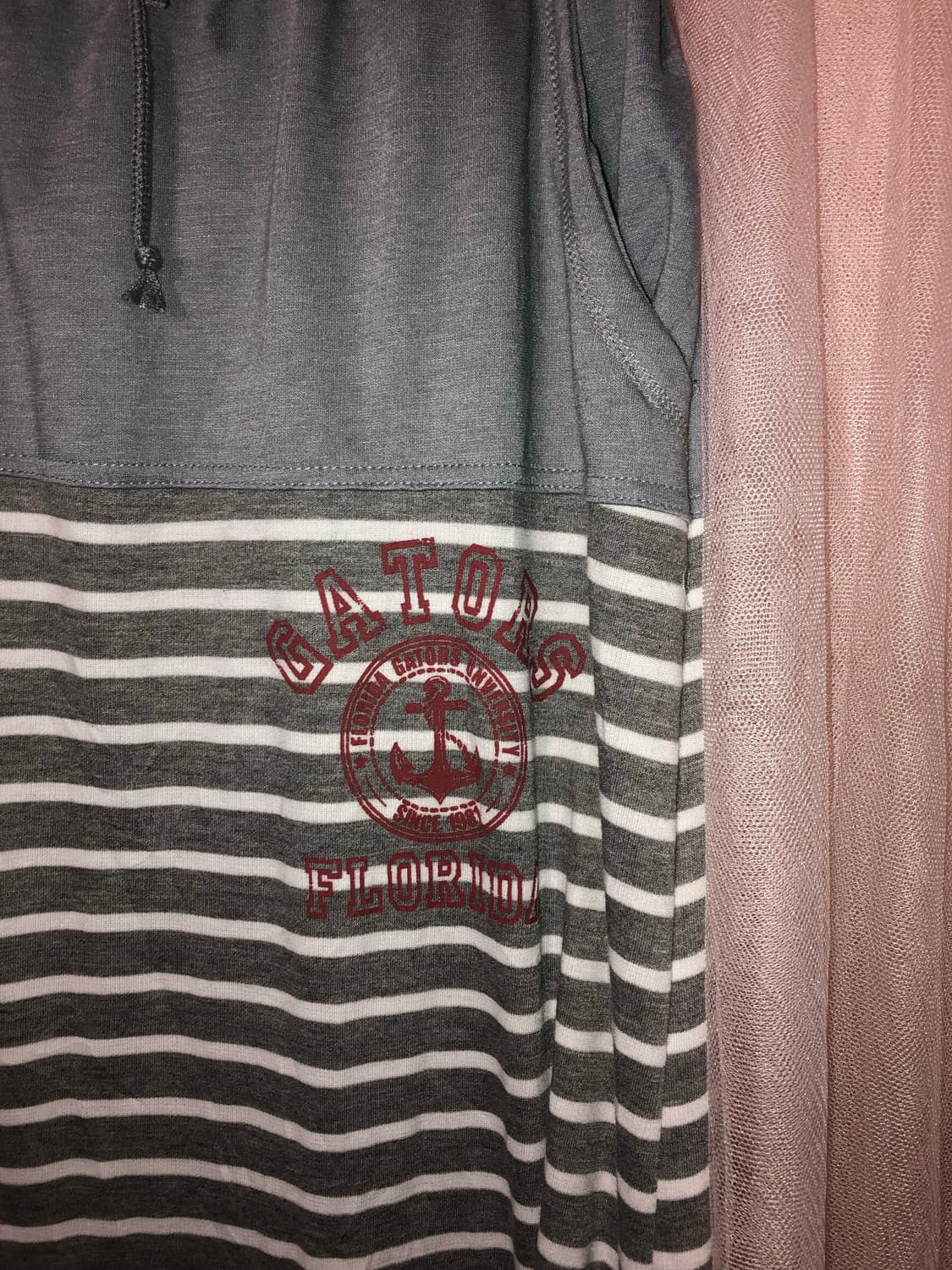 gray stripe long sk  상품이미지3