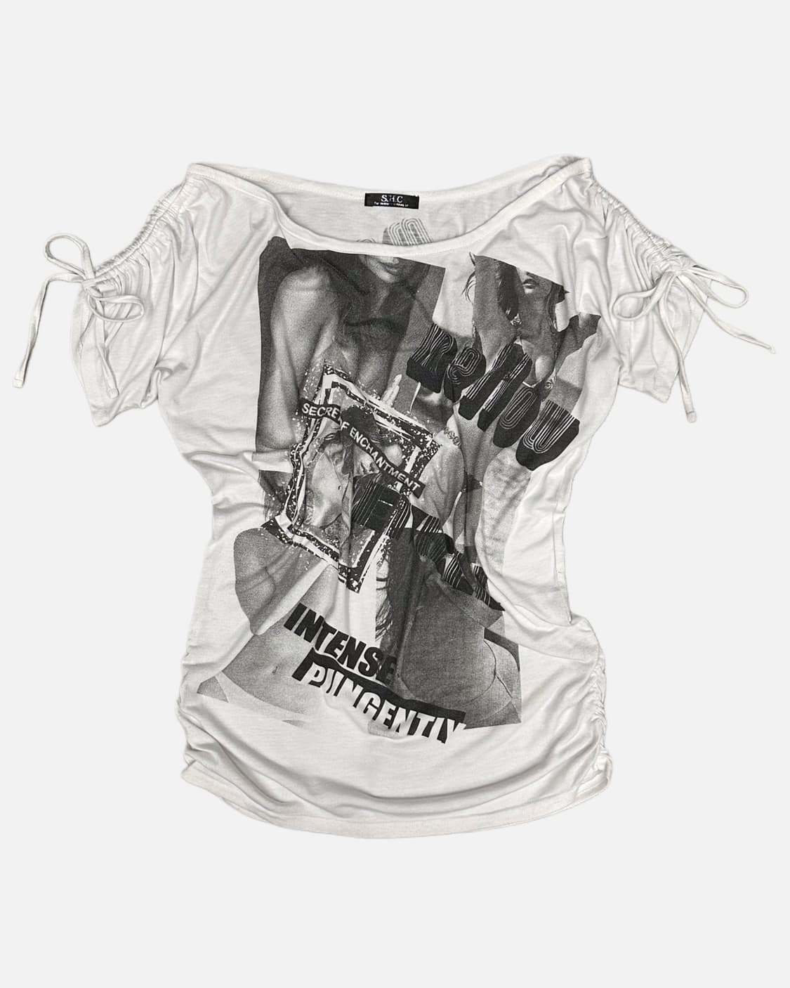 SHC grunge punk shirring t-shirt 상품이미지1