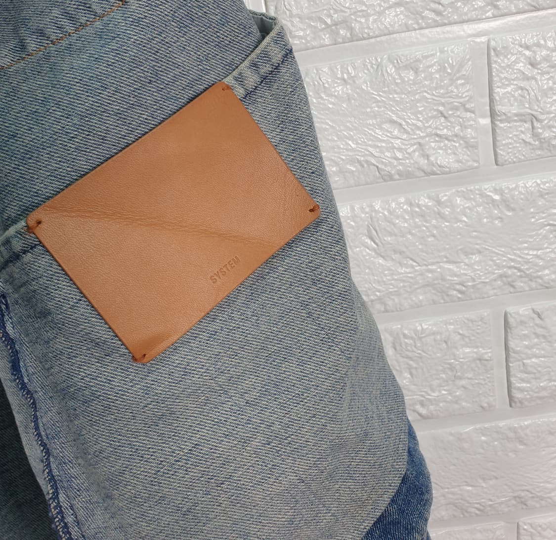 [66]시스템 루즈핏 포켓 데님 자켓 상품이미지6