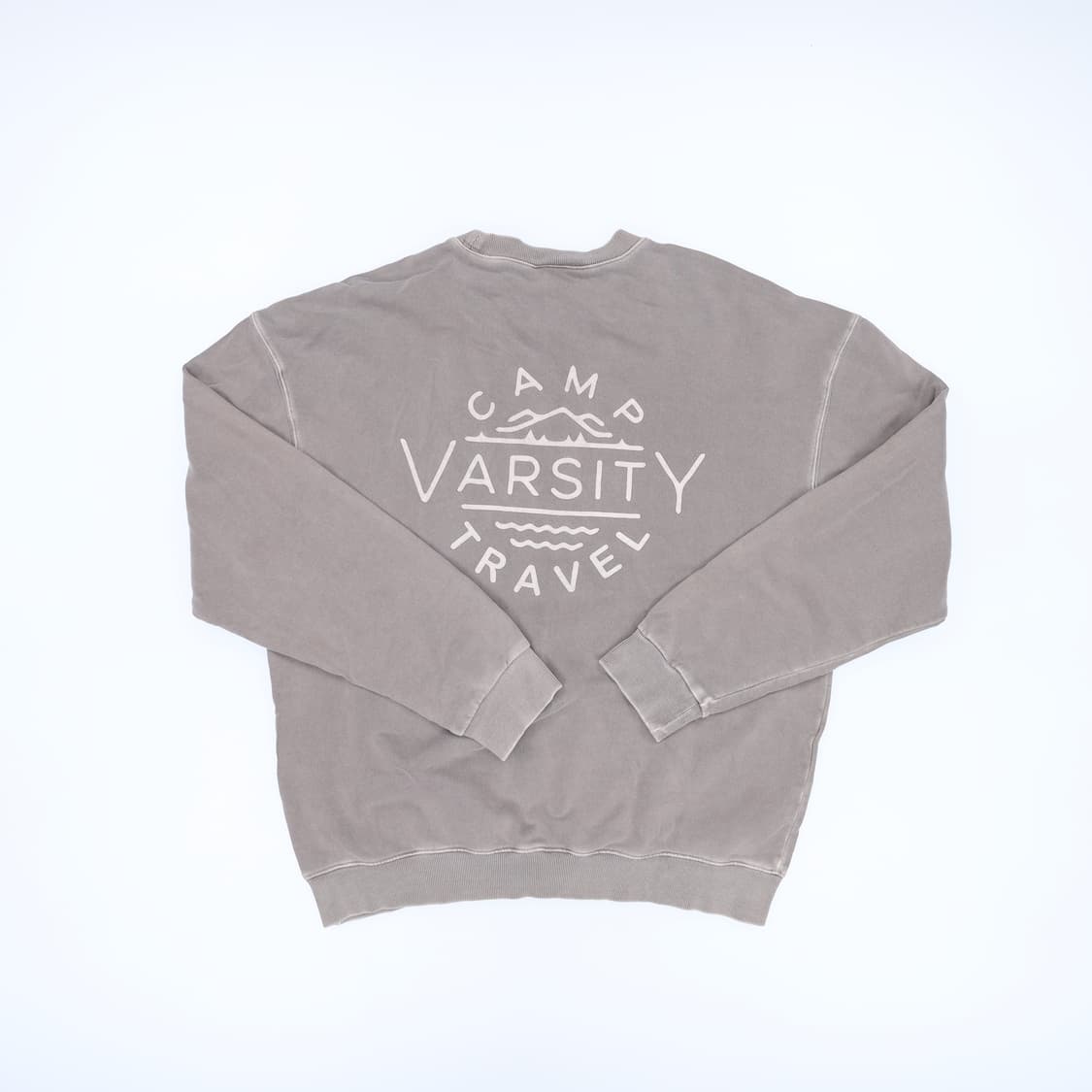 [L] 트래블 피그먼트 맨투맨 스웻셔츠 0115J 상품이미지2