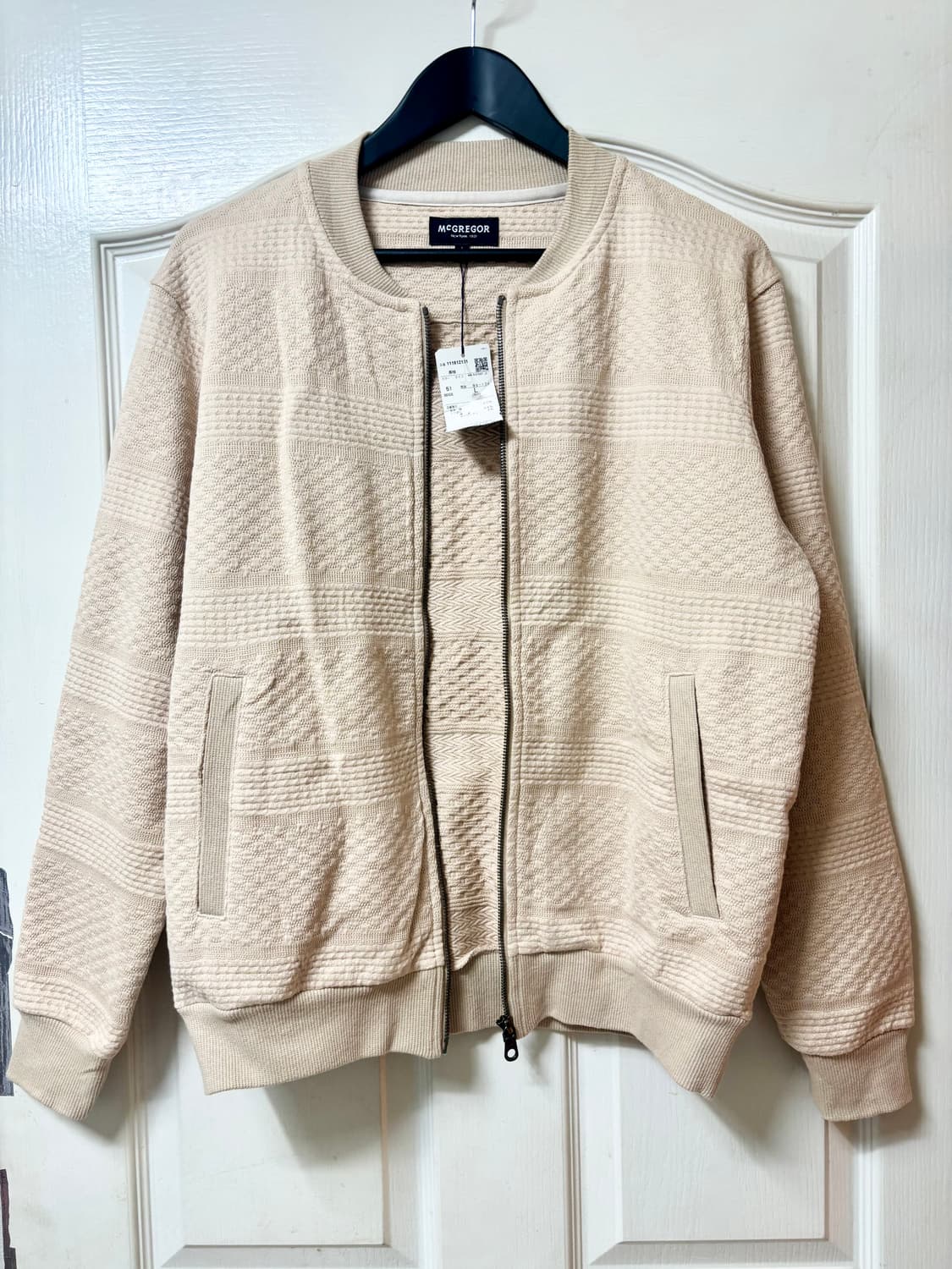 맥그리거 집업자켓 코튼 95~100 L 미사용 일본산 상품이미지1