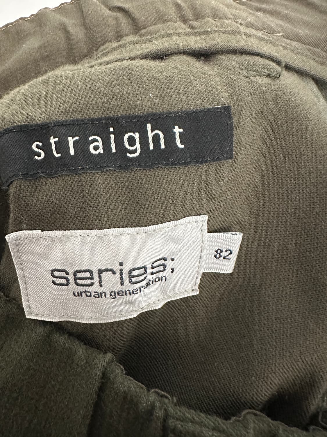 시리즈 카키 기모 조직 팬츠 남성(34) 상품이미지6