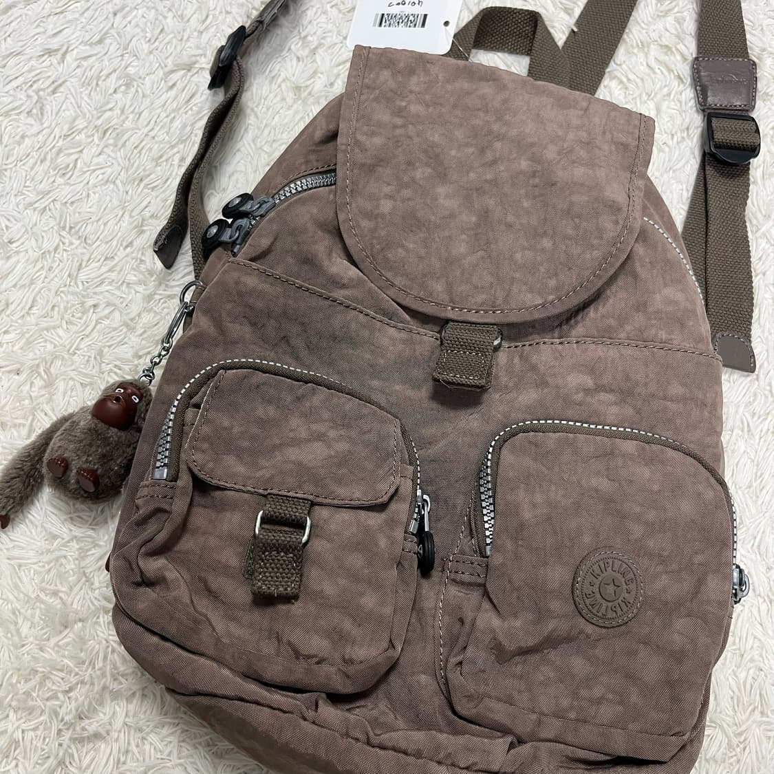 Kipling brown backpack 상품이미지4