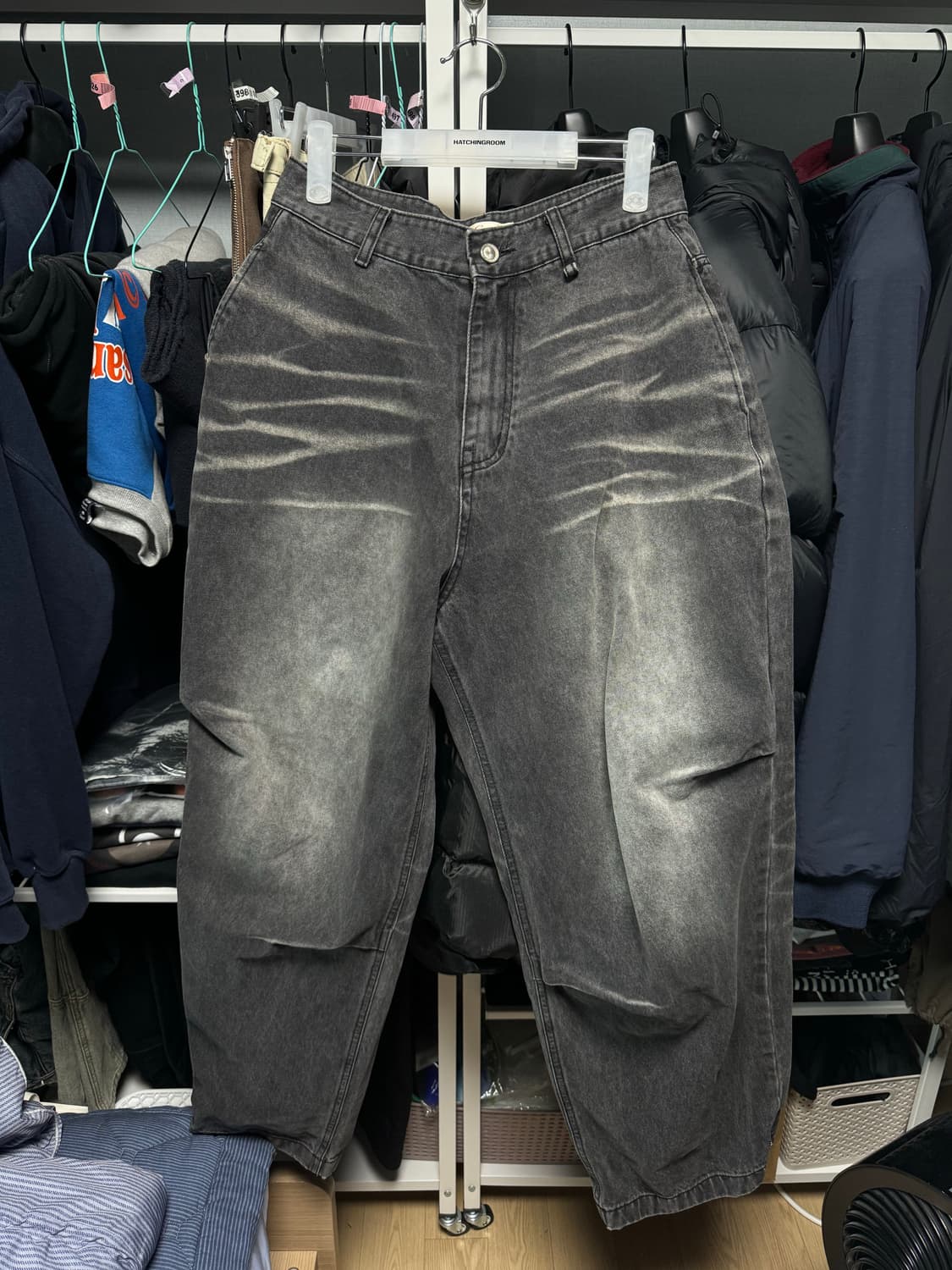 ETCE 워시드 배기진 상품이미지1