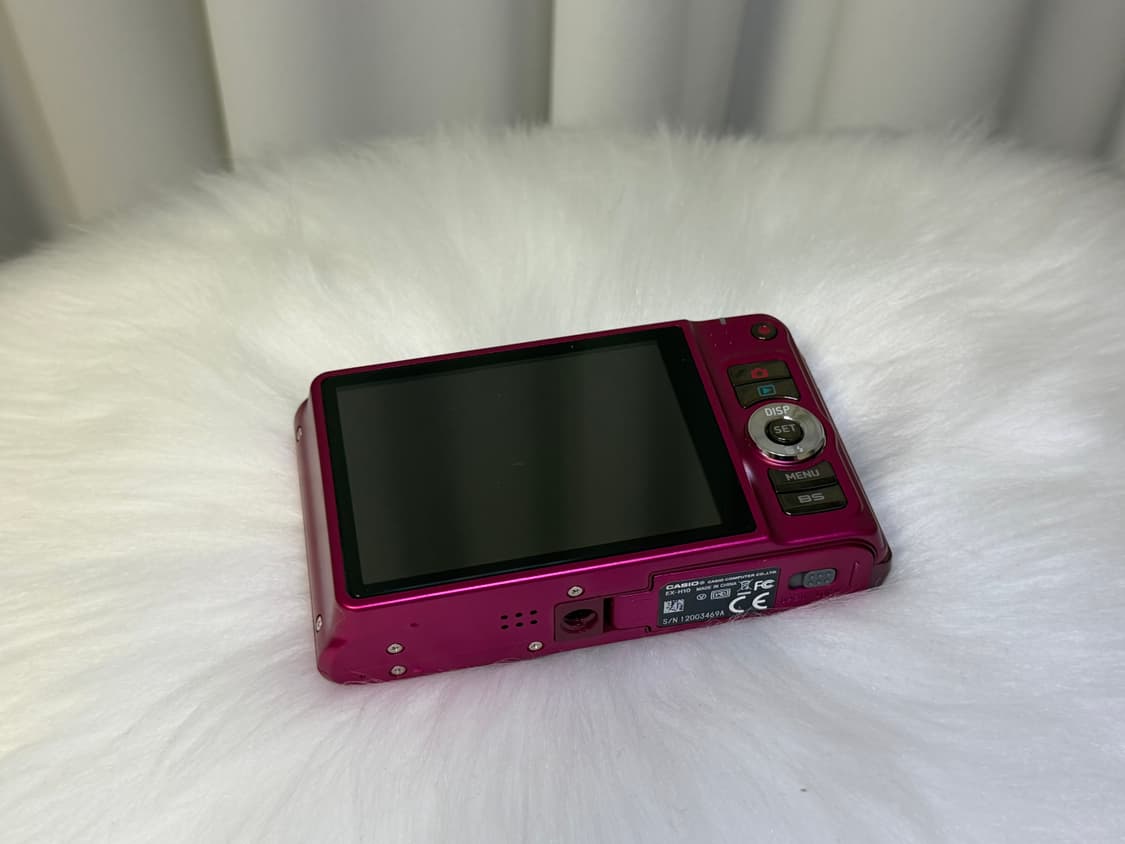 카시오 엑슬림 ex-h10 핑크 상품이미지8