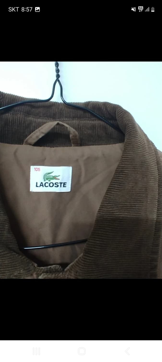 라코스테 105사이즈 퀄팅자켓 상품이미지3