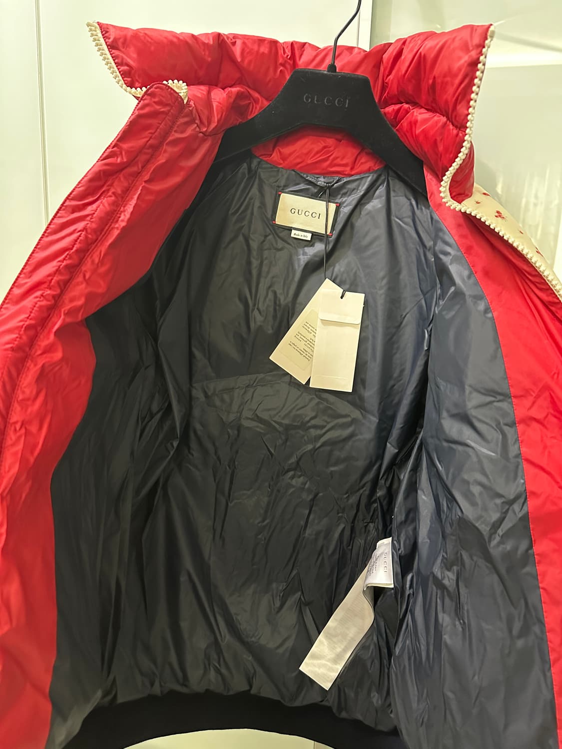 구찌 플라워 다운 패딩 상품이미지6