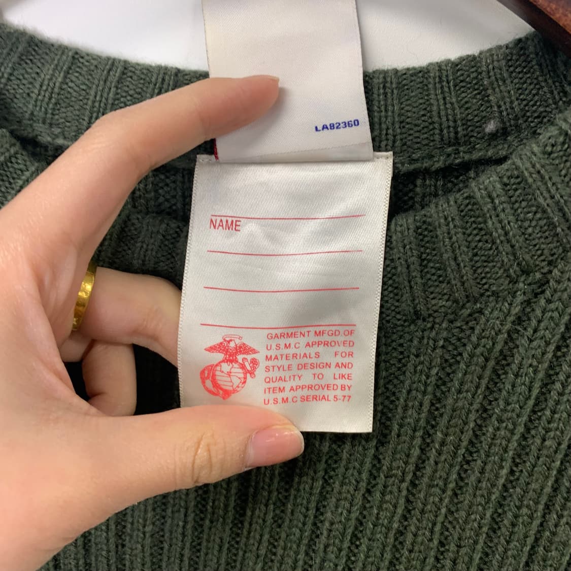 Proper 프로퍼 독일군 코만도 니트  상품이미지5