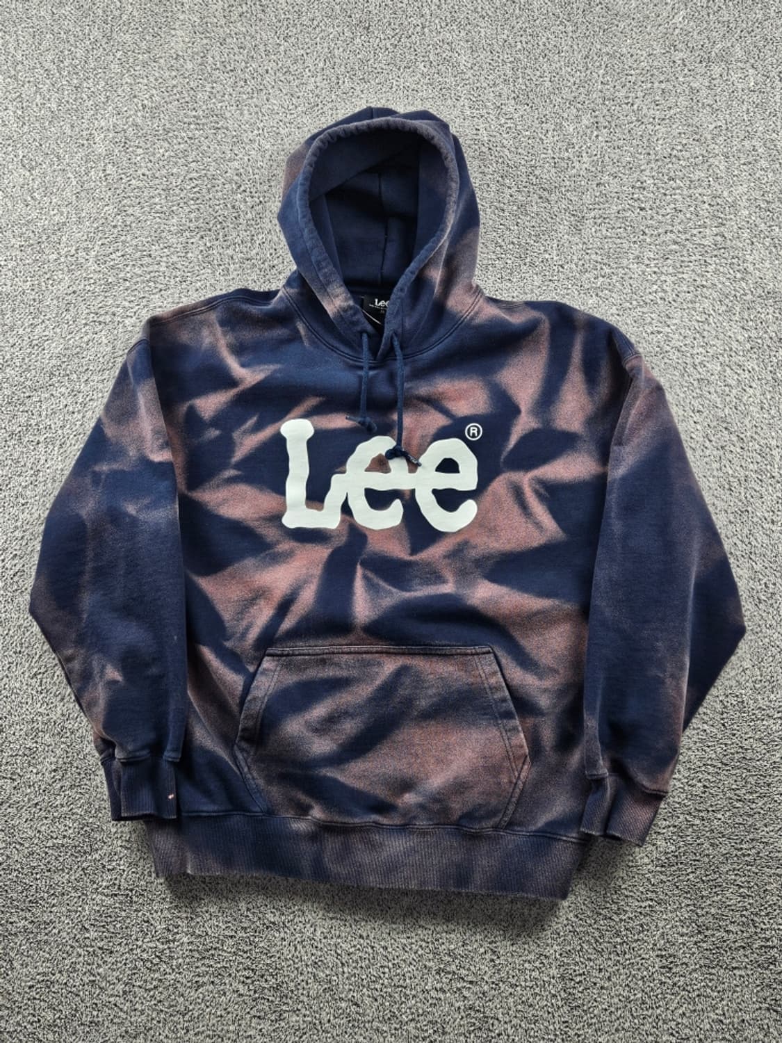 LEE 다잉 워시드 커스텀 스웻 후드 티셔츠 ( XL ) / 10943 상품이미지2