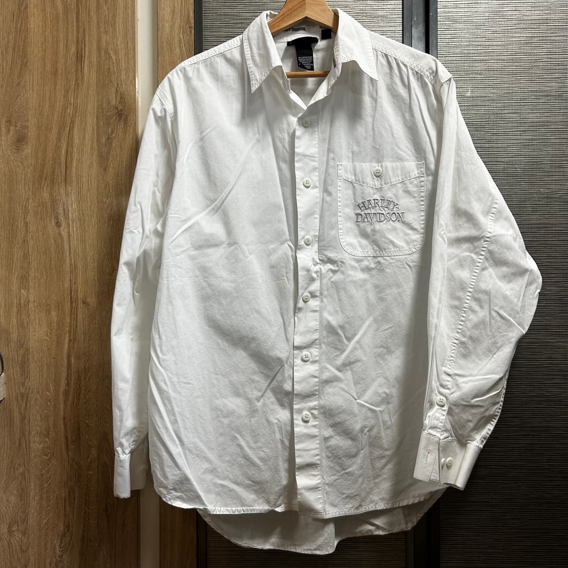 할리데이비슨 화이트 셔츠 XL 상품이미지1