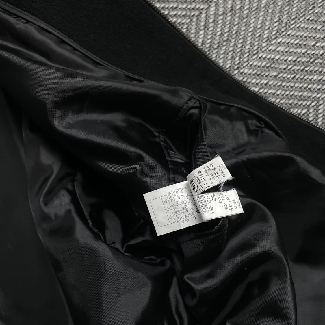 90s 피에르 가르뎅 아카이브 울 블루종 싱글 자켓y 5759 상품이미지6