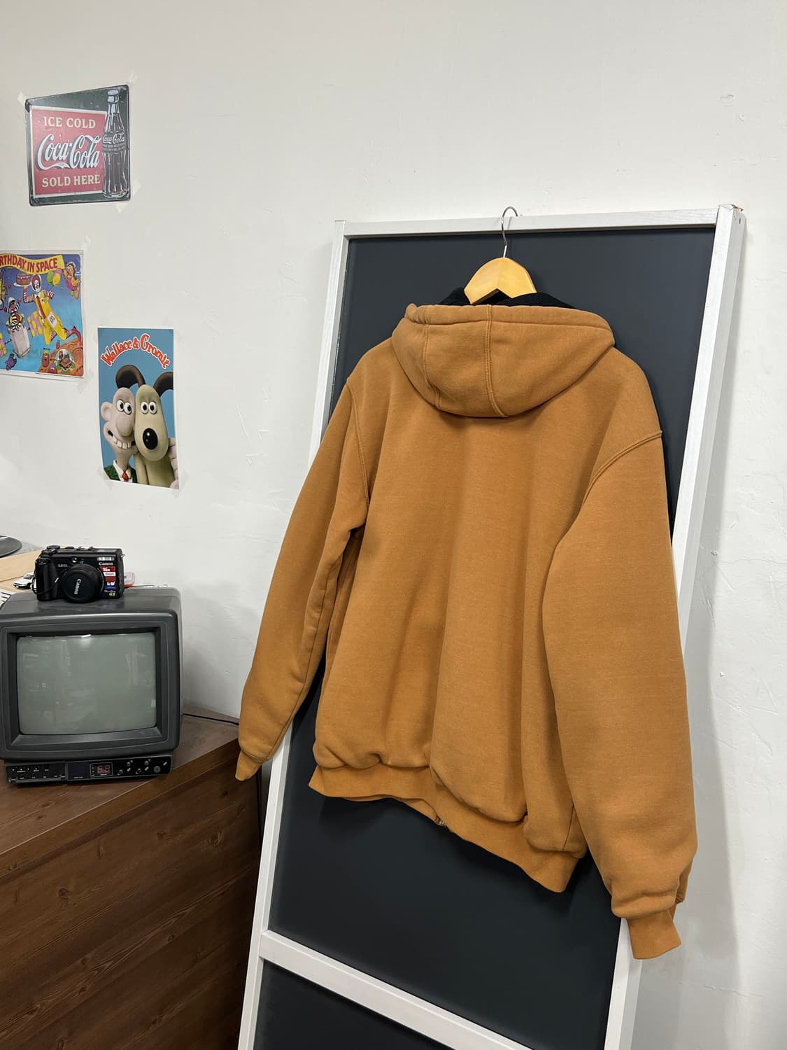 칼하트 된장 써멀 오버핏 풀 후드집업 상품이미지2