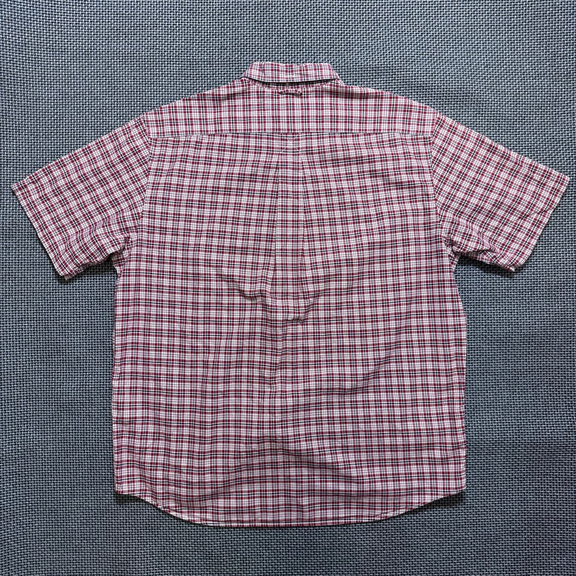 빈티지 에디바우어 체크 반팔 셔츠(kold_8453) 상품이미지7