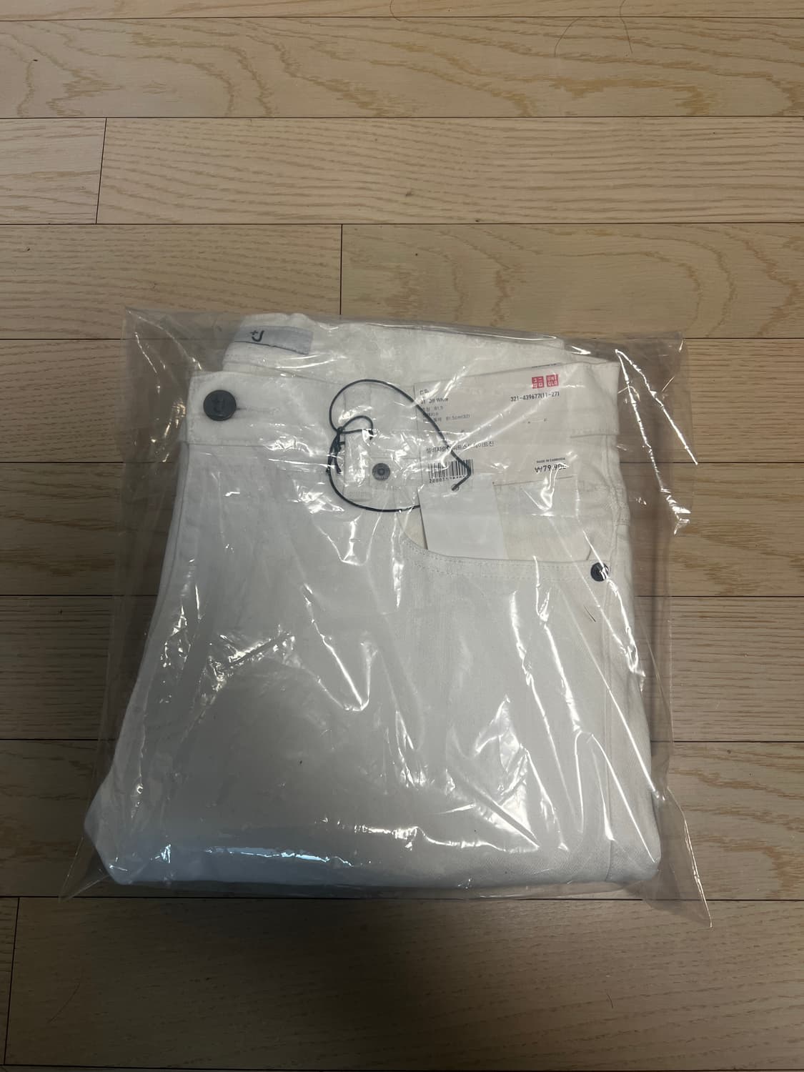 (새상품) J+앤더슨 유니클로 셀비지슬림피트 스트레치 진 32 상품이미지8