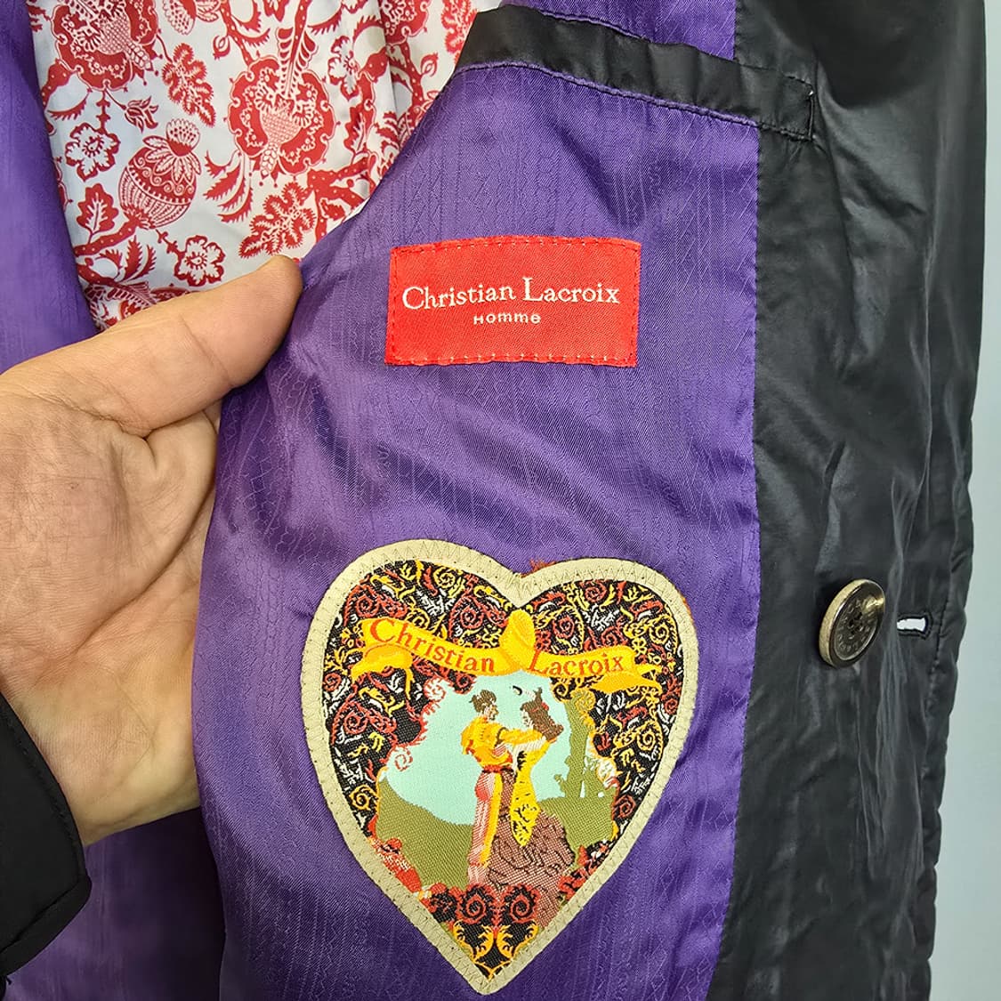 빈티지 크리스찬 라크르아 패딩 자켓 100 상품이미지7