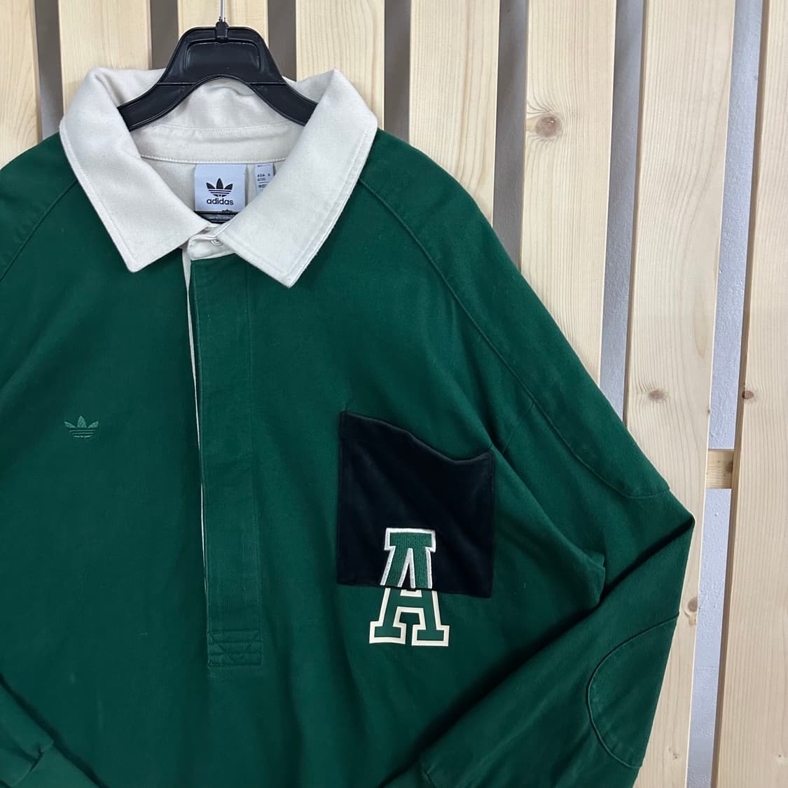 (2XL) 아디다스 딥그린 안티 유니버시티 폴로 셔츠 상품이미지3