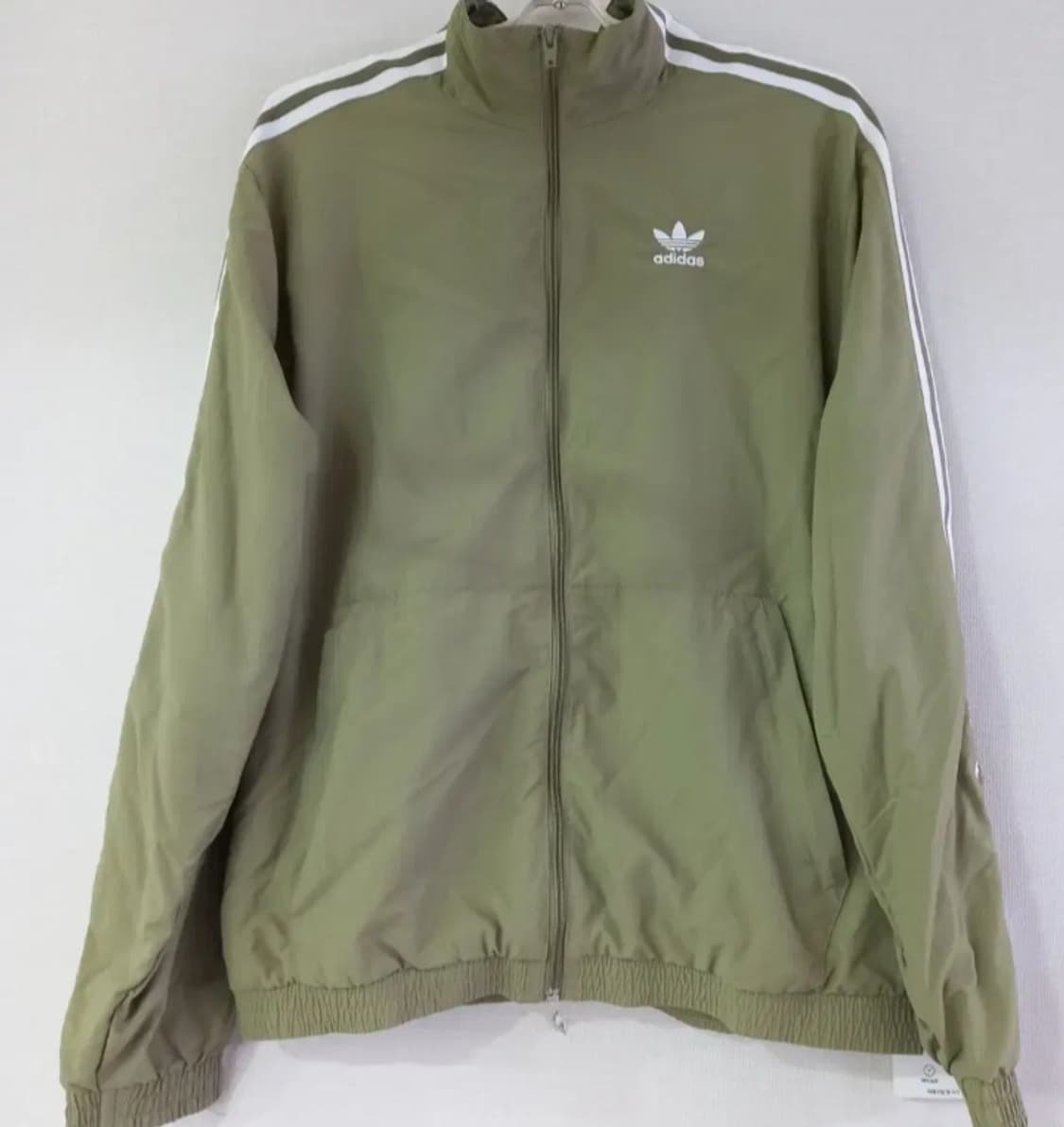 아디다스 락업 카키 트랙탑 저지 져지집업 105/XL 상품이미지1