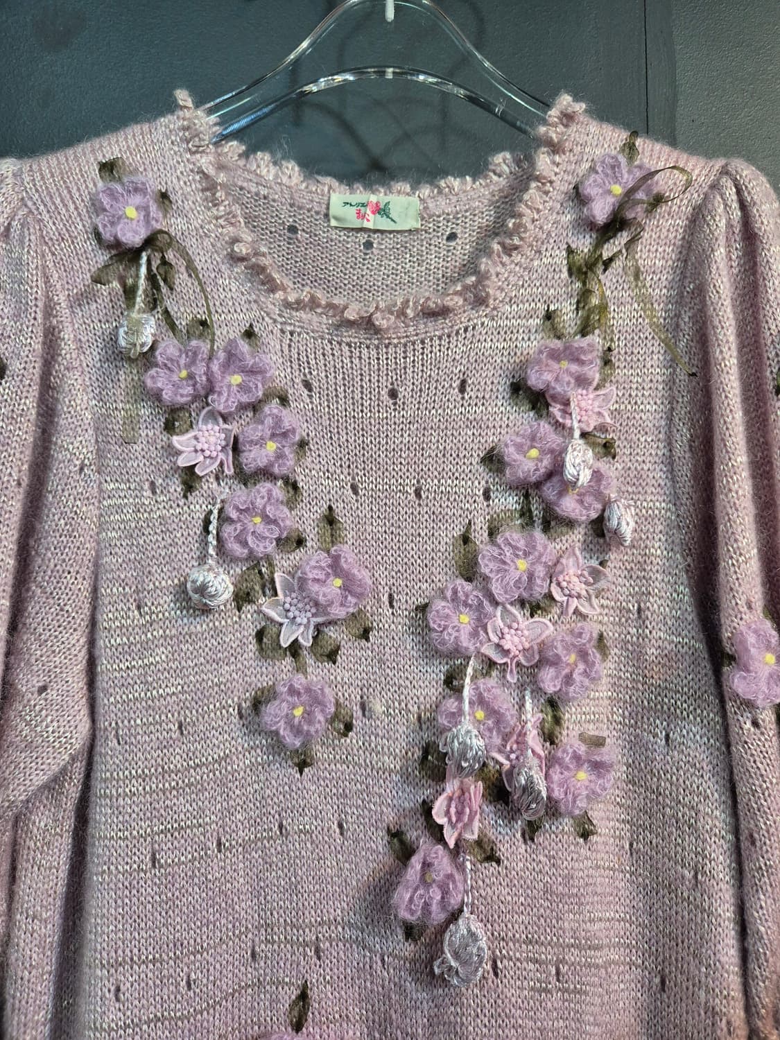 뜨개 니트 울원피스 S 상품이미지3