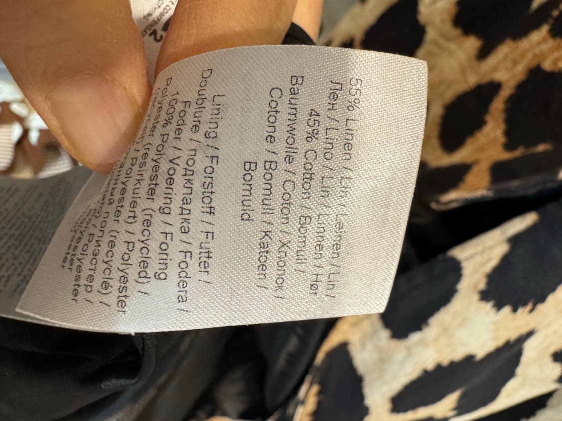 GANNI 가니 레오파드패턴 롱 자켓 상품이미지6