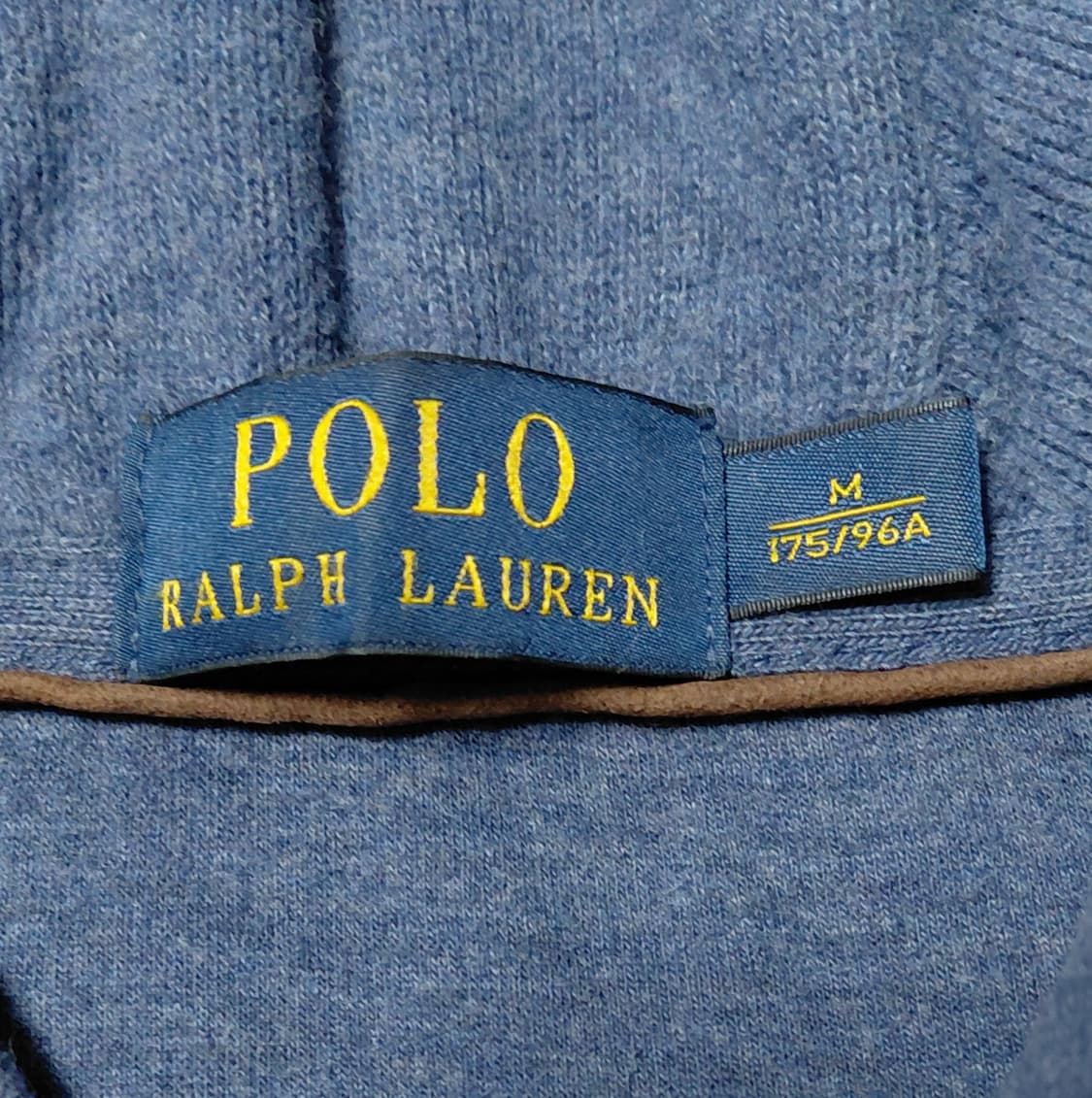 [정품/M] 폴로 랄프로렌 숄칼라 엘보우 패치 맨투맨 (블루) 상품이미지5