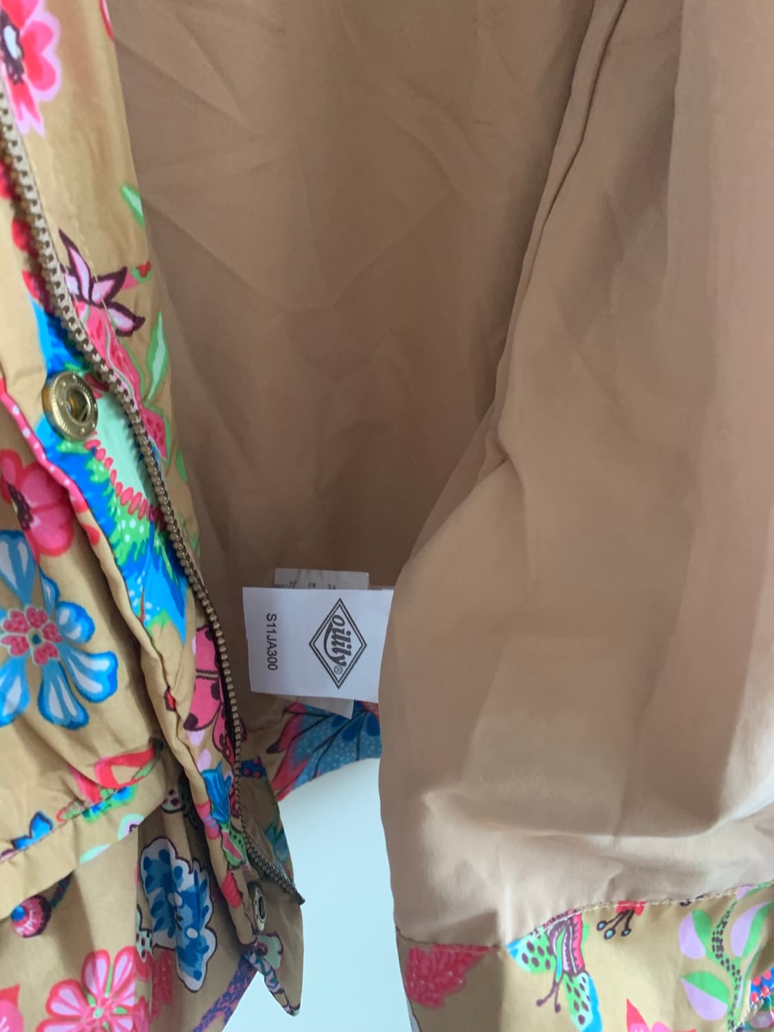 오일릴리 후드 바람막이 상품이미지8