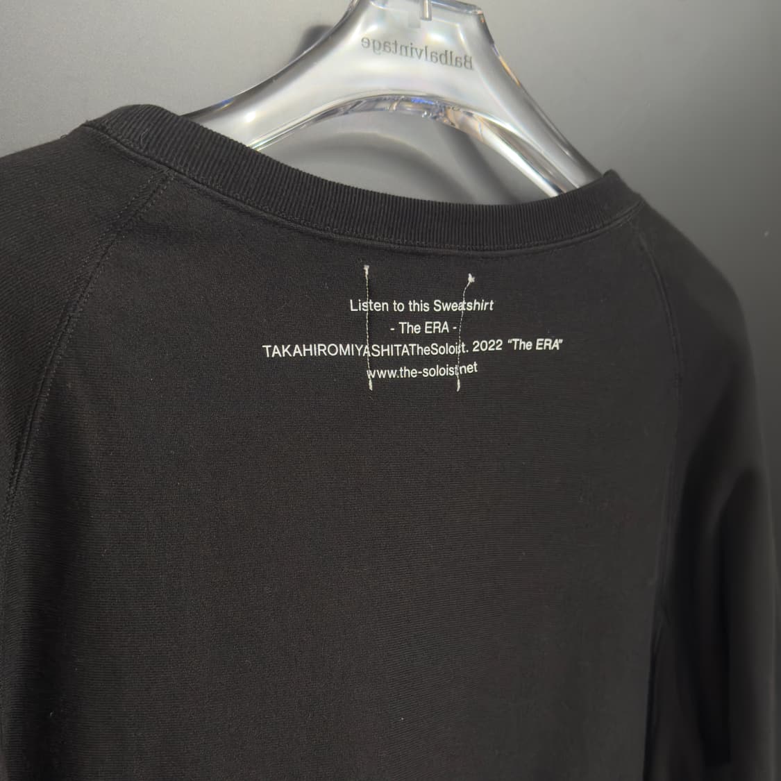 솔로이스트 AW22 "The ERA" 그래픽 스웻셔츠 상품이미지4