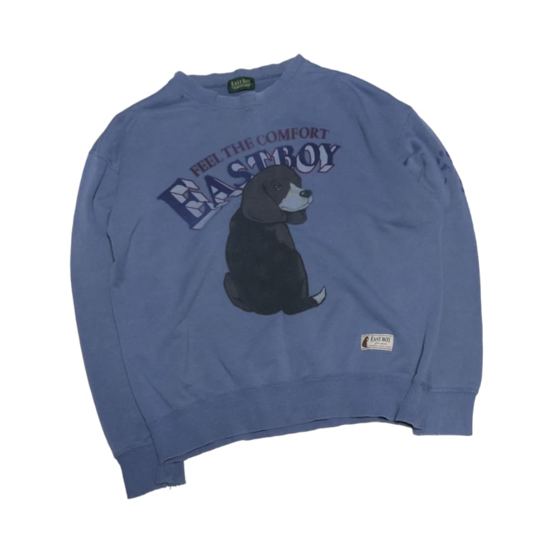 이스트보이 썬페이딩 데미지 스웻셔츠 상품이미지1