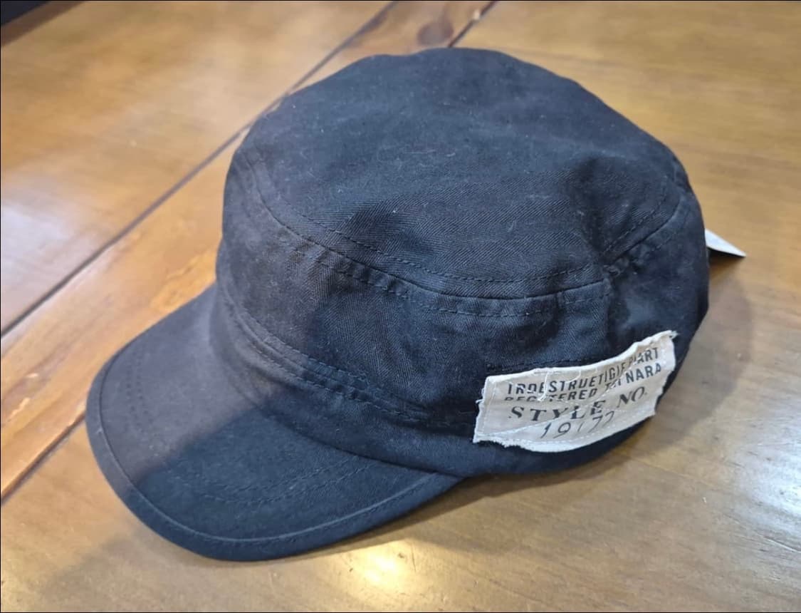 블랙 밀리터리 캡 상품이미지2