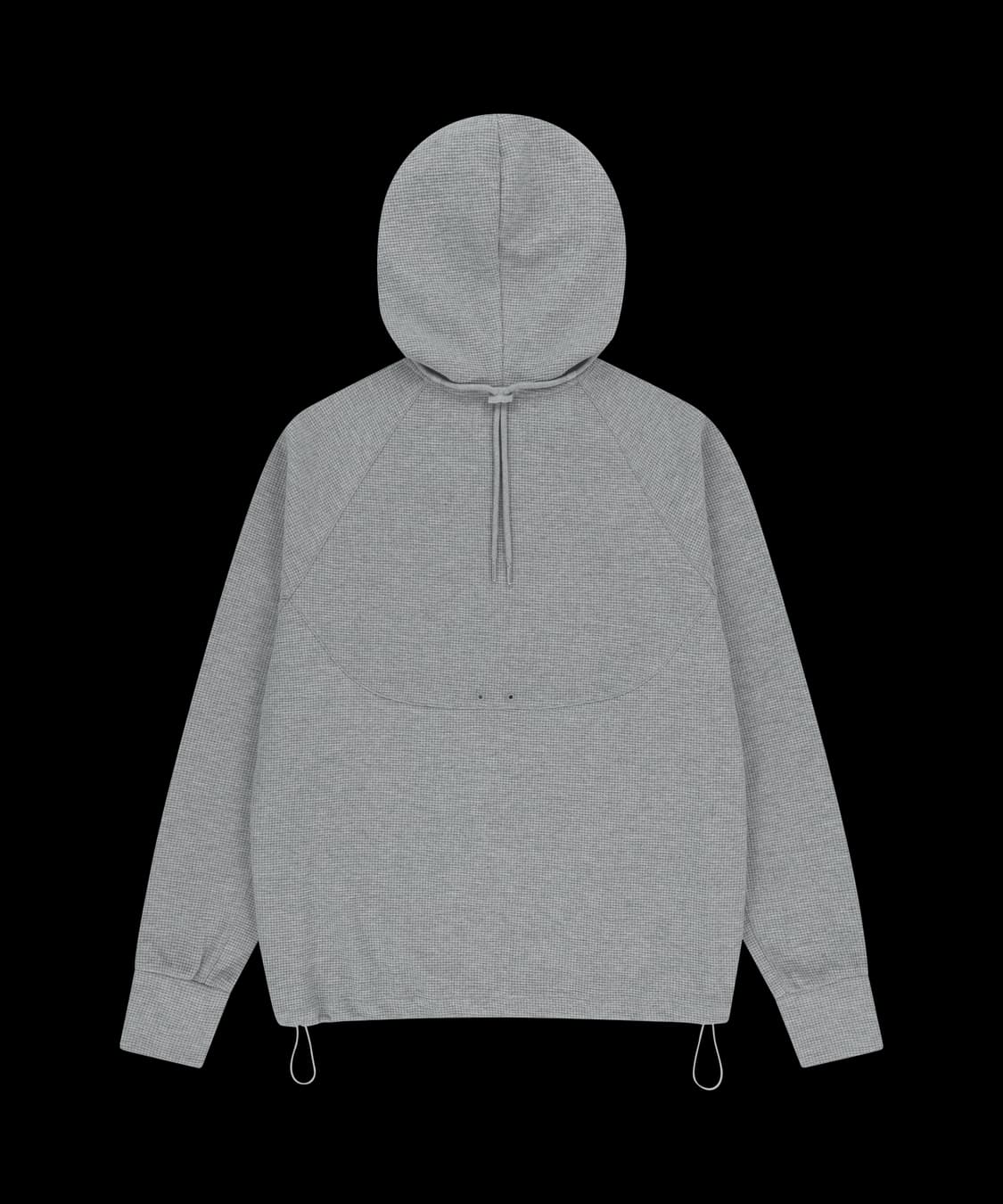 산산기어CIRCUIT ZIP-UP HOODIE [MELANGE GREY] 상품이미지2