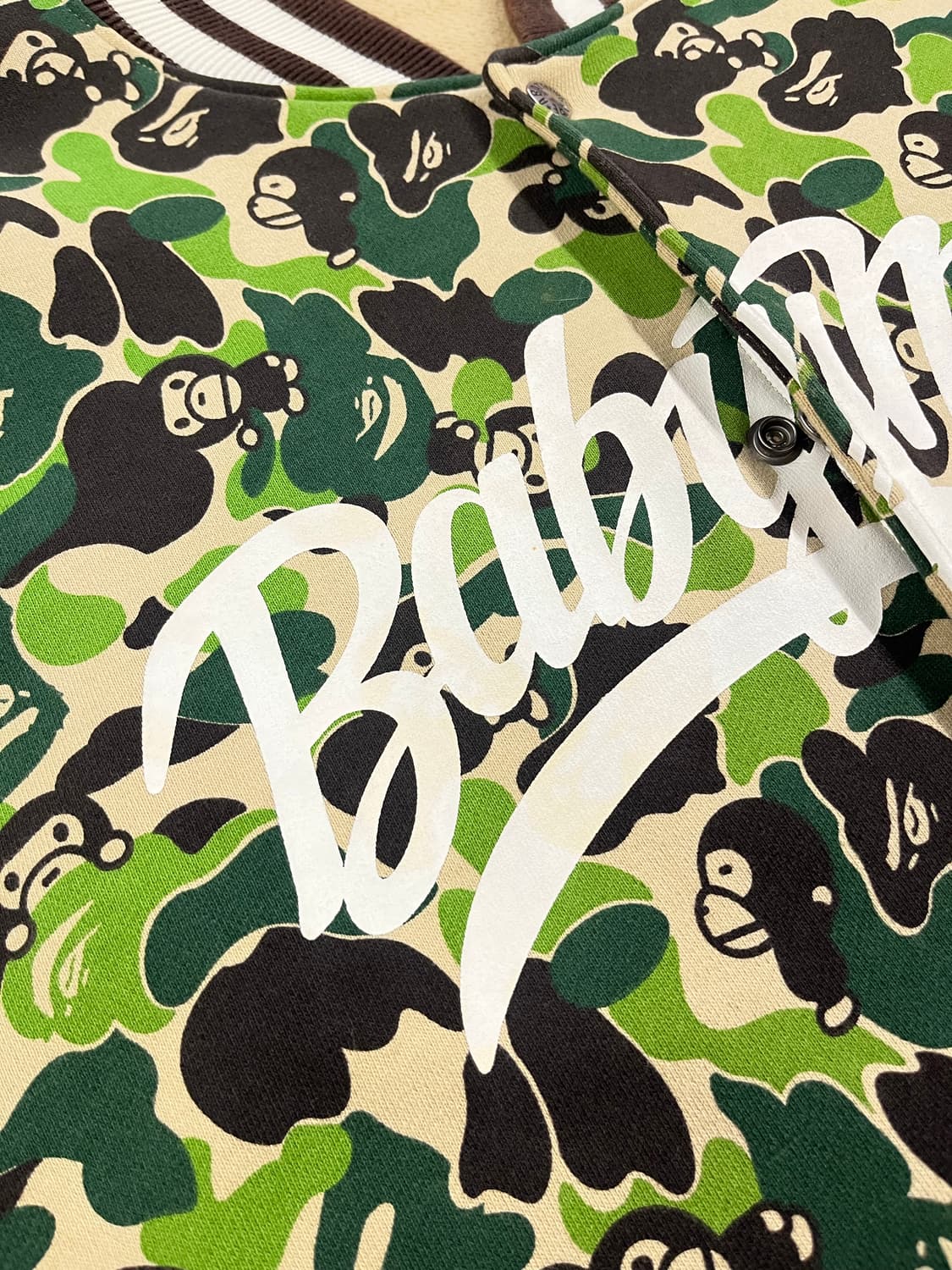 베이프 베이비마일로 바시티 L 상품이미지5