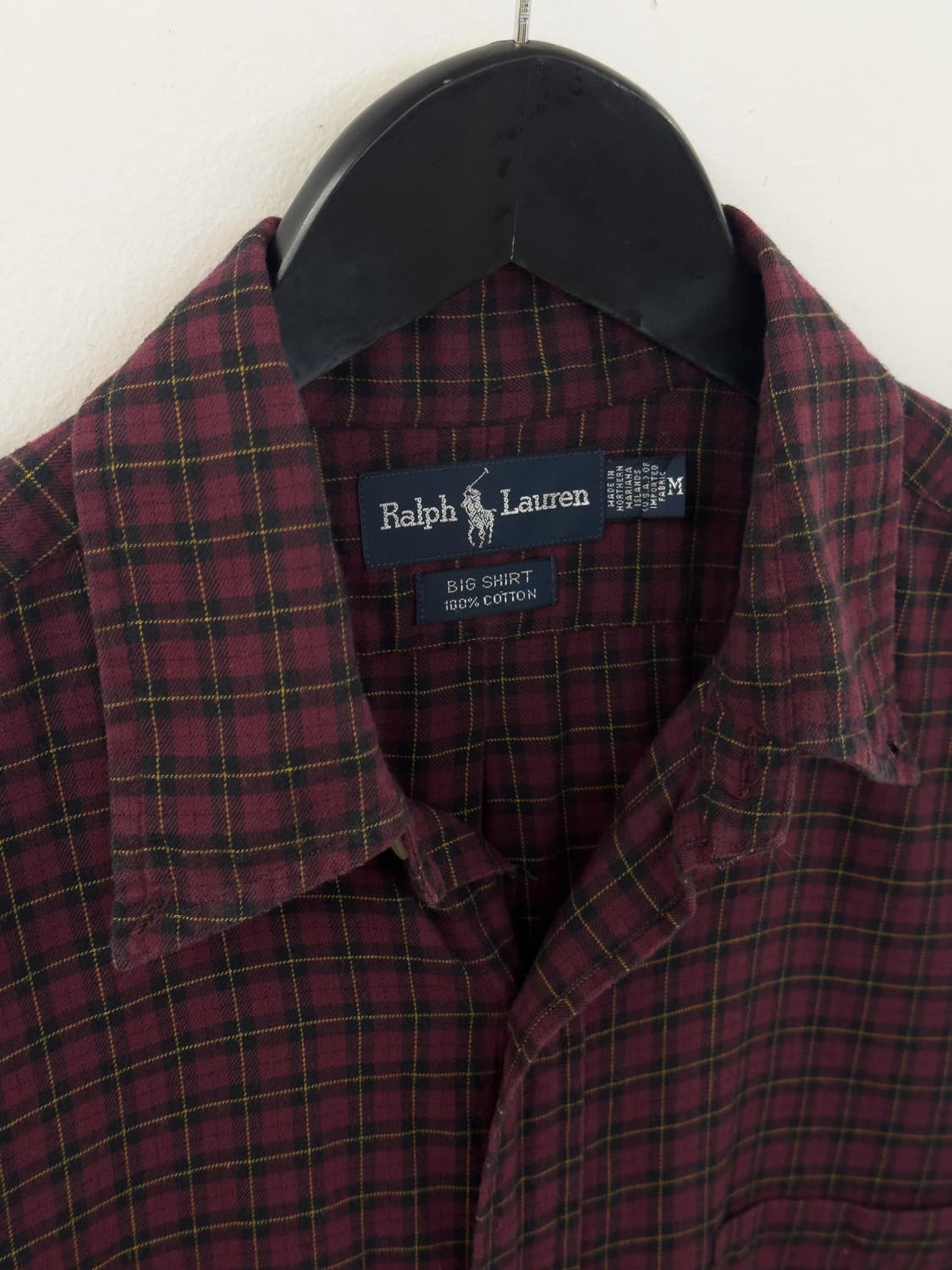 폴로 랄프로렌 빅셔츠 체크 상품이미지4