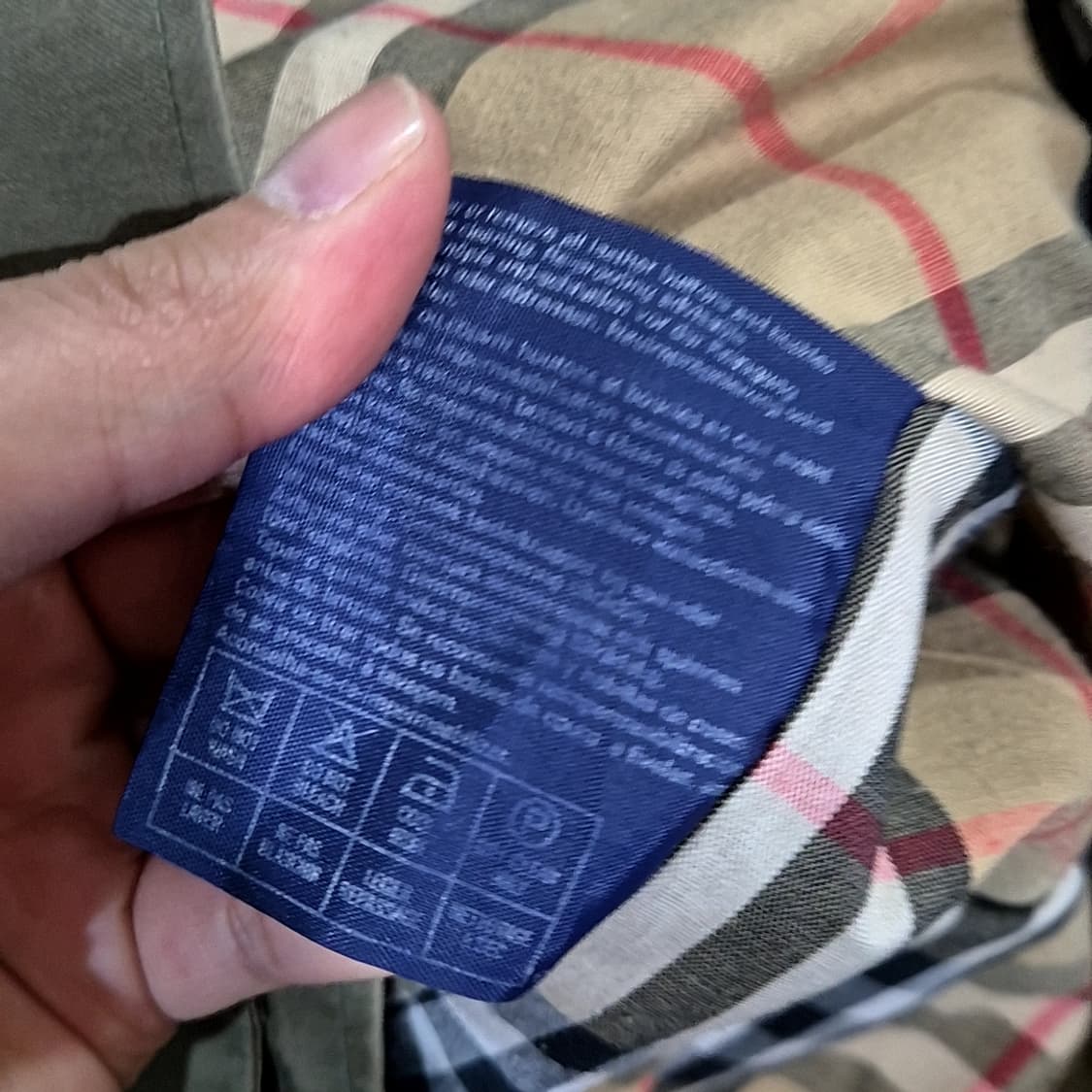 Burberry 버버리 트렌치 블루종 자켓 상품이미지8