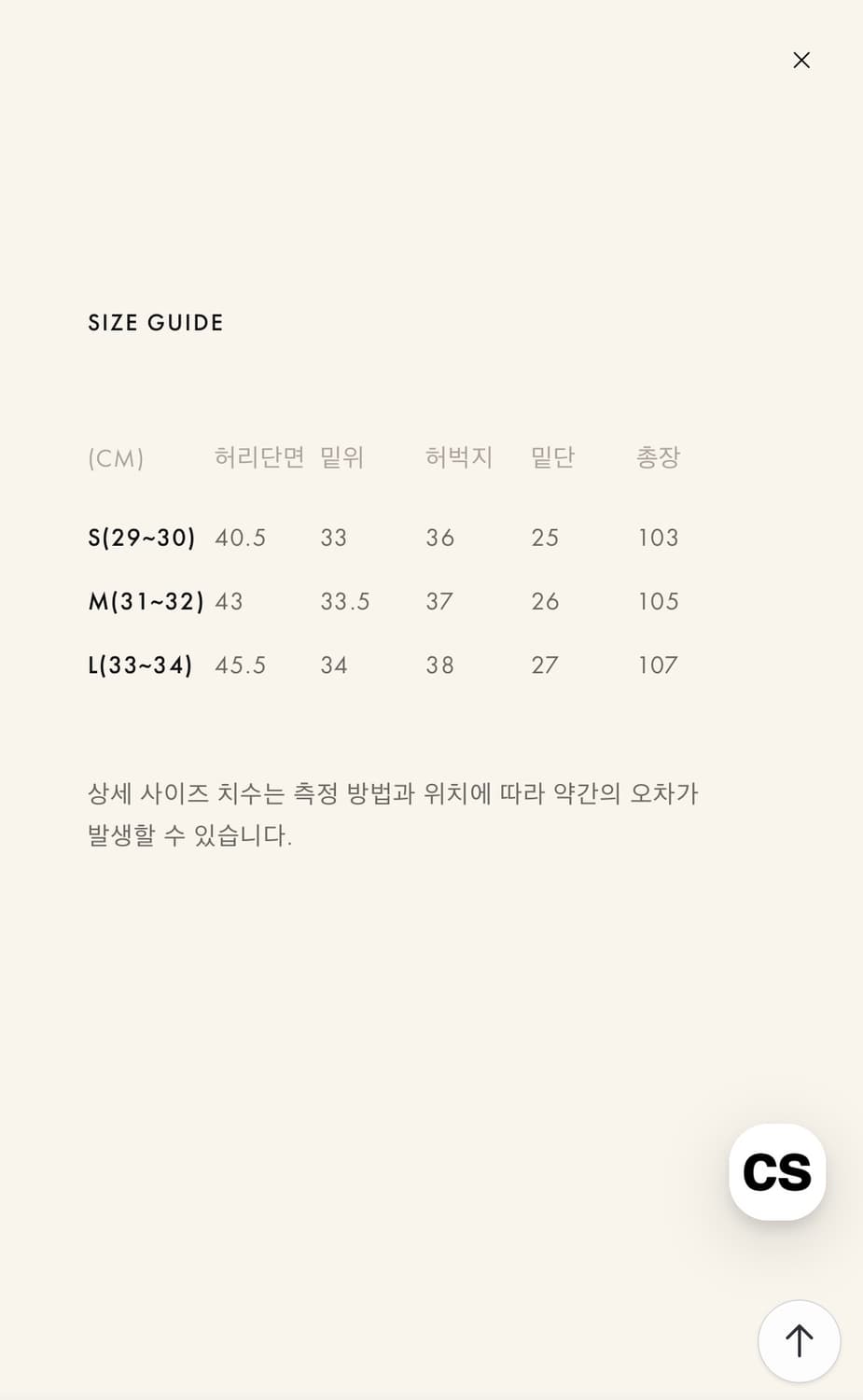 러프사이드 카고팬츠 네이비 2사이즈 판매합니당!! 상품이미지3
