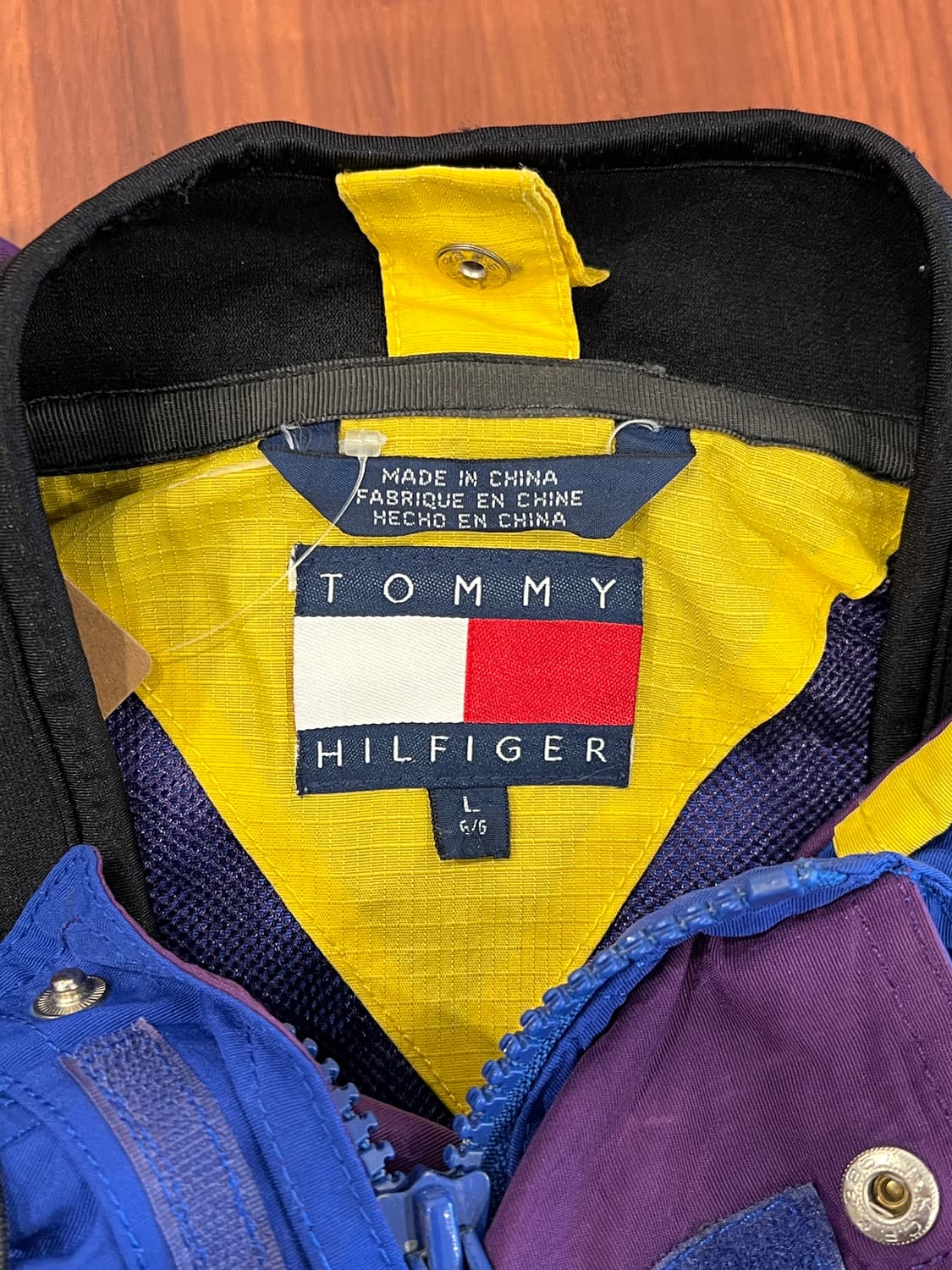 90s Tommy Hilfiger 타미힐피거 애슬레틱 기어 자켓 상품이미지9