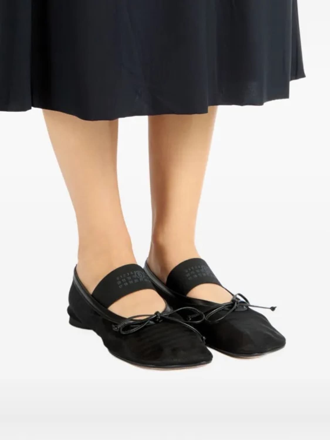 (37.5) mm6 마르지엘라 타비 메쉬 플랫 상품이미지1