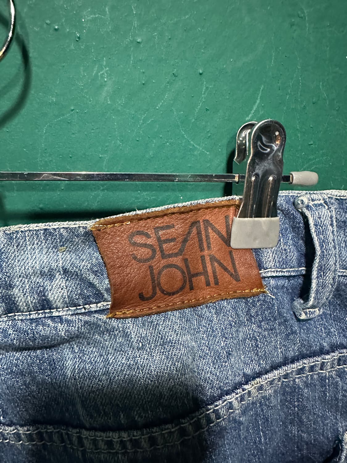 센존 자수디테일 데님팬츠 32 상품이미지3