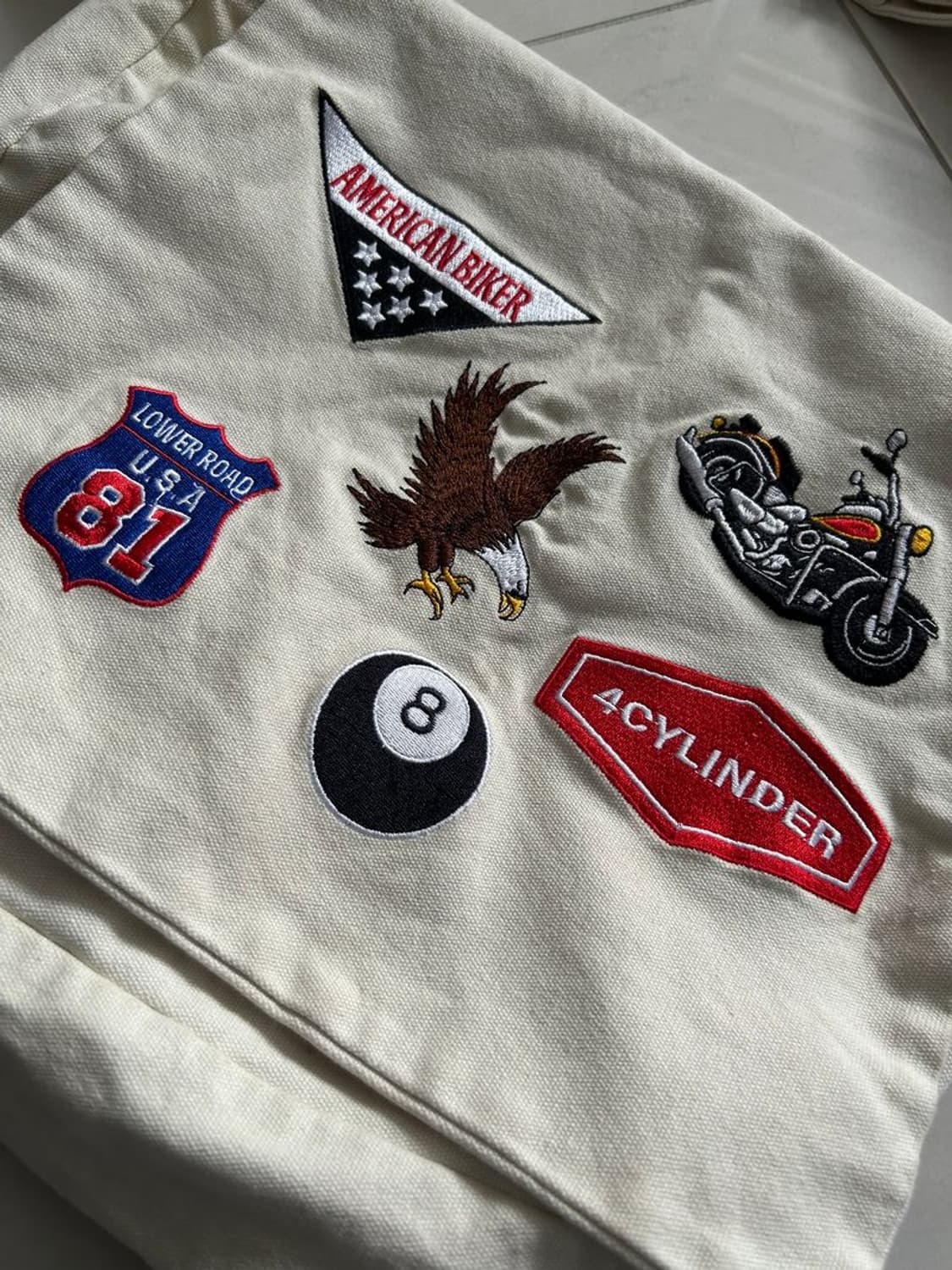 AMERICAN PATCH SHOULDER 아메리칸 패치 숄더백 상품이미지4