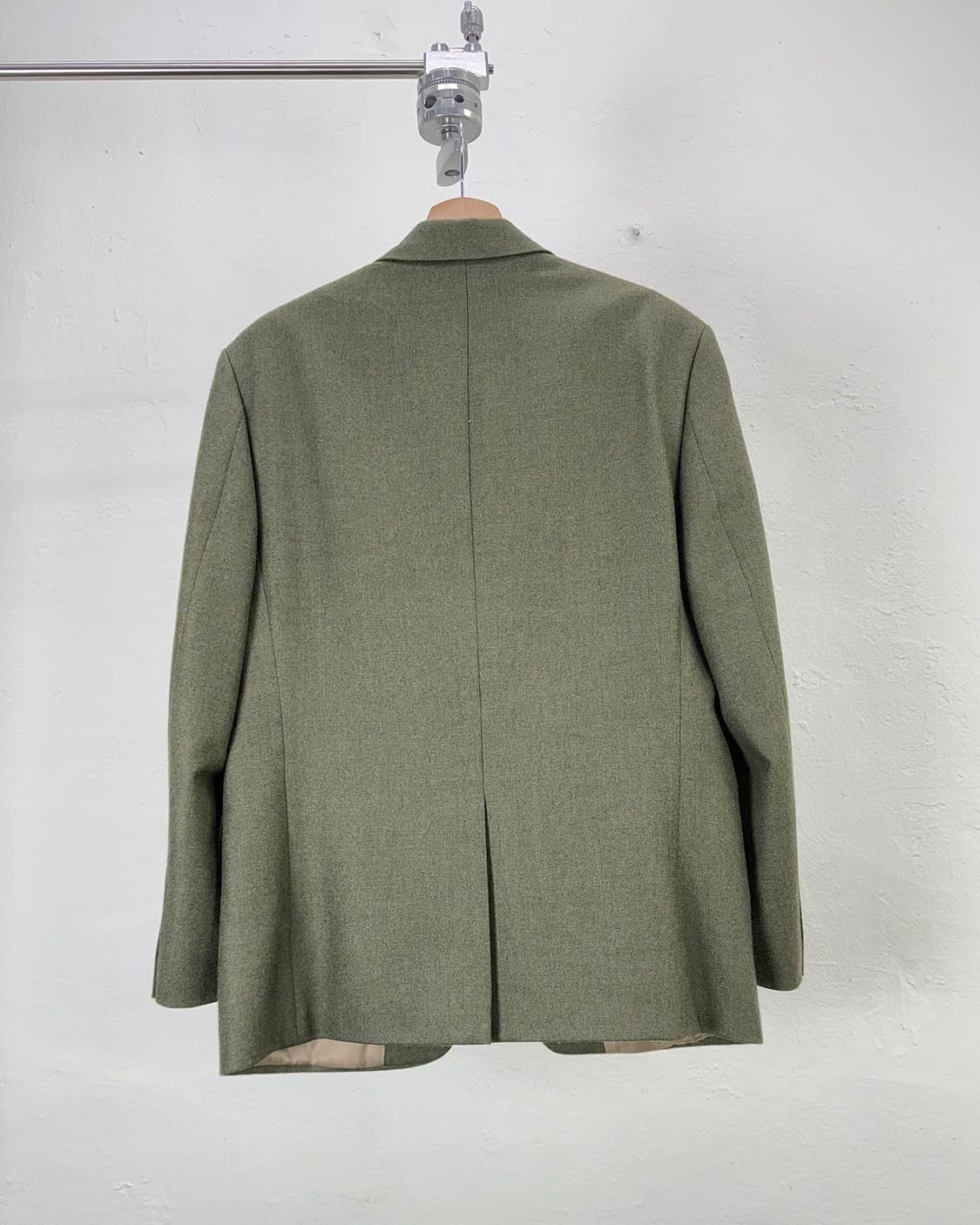 로렌 랄프로렌 솔리드 그린 노치드 라펠 2b 블레이저 상품이미지6