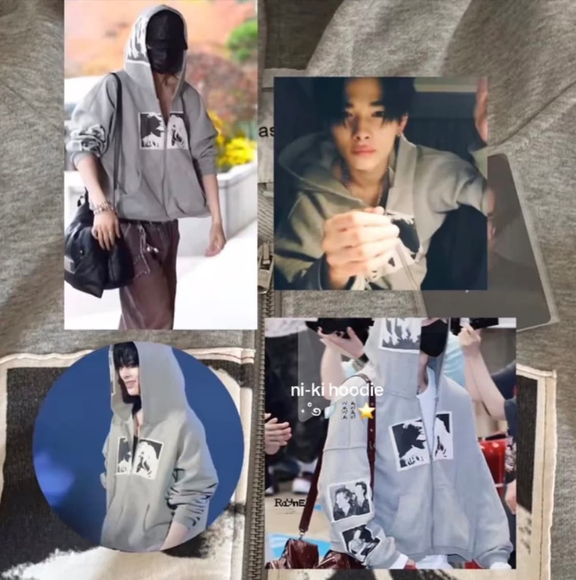 엔하이픈 니키 손민수템 후드집업 상품이미지2