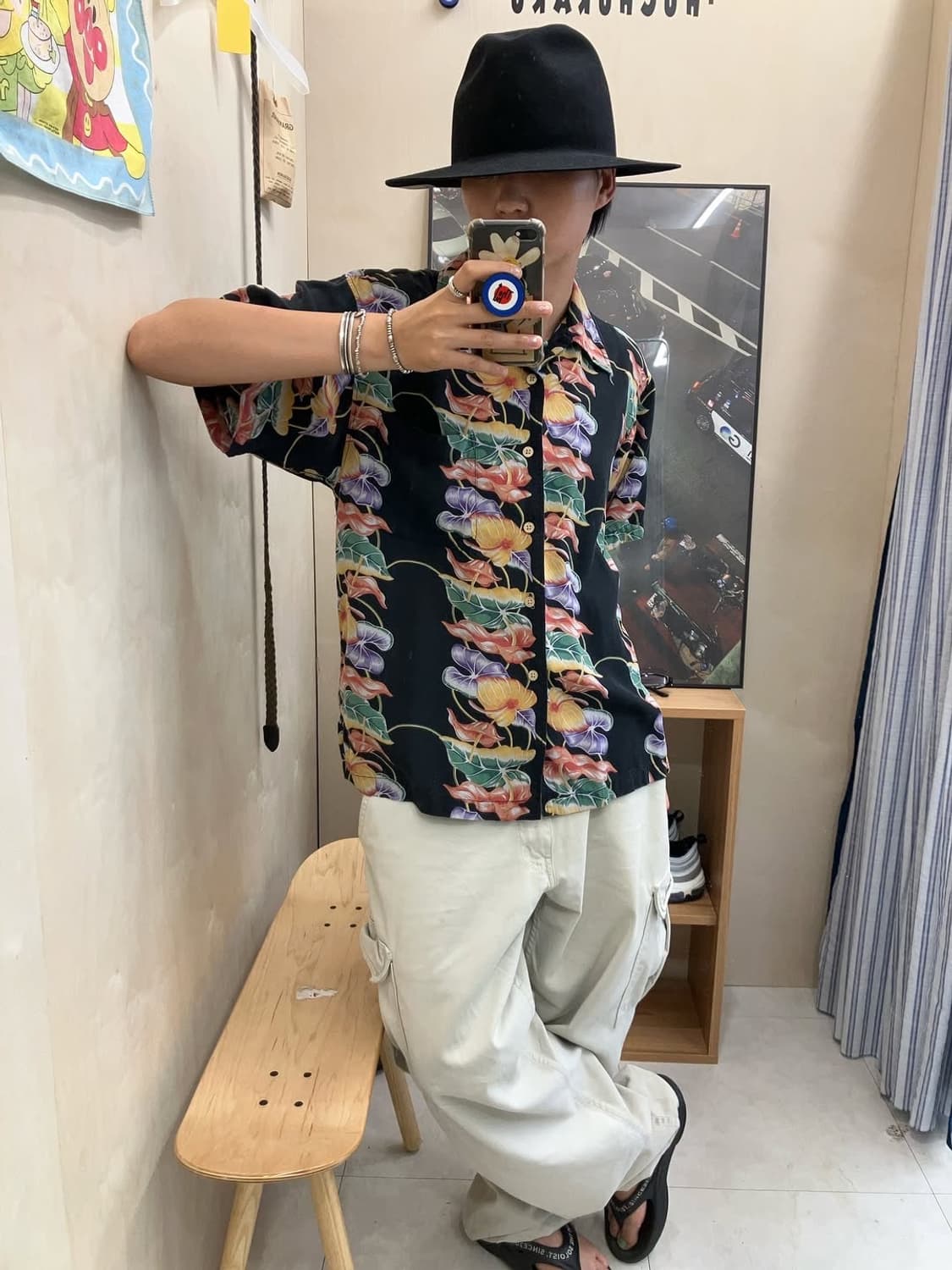 Hawaiian beach rayon shirts  상품이미지1