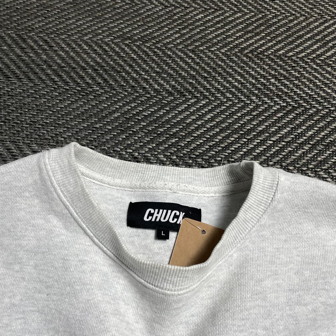 Chuck 아치로고 스웻 맨투맨 그레이o 5367 상품이미지6