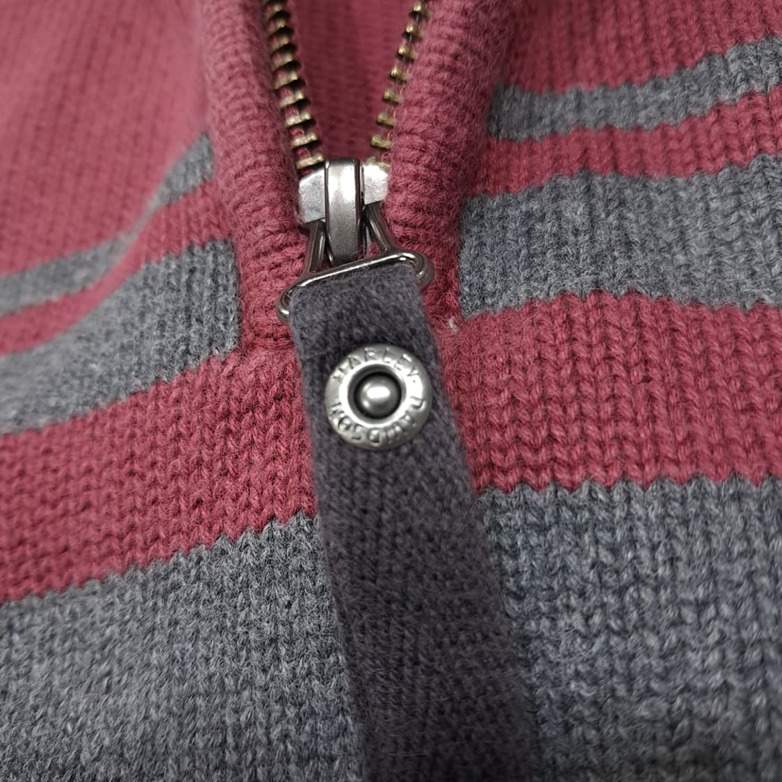 CL174 L 할리데이비슨 하프집업 니트 상품이미지4