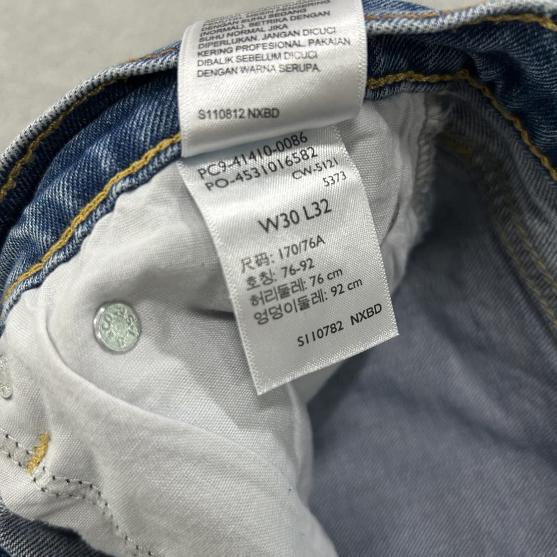 리바이스 데님팬츠 32 상품이미지5