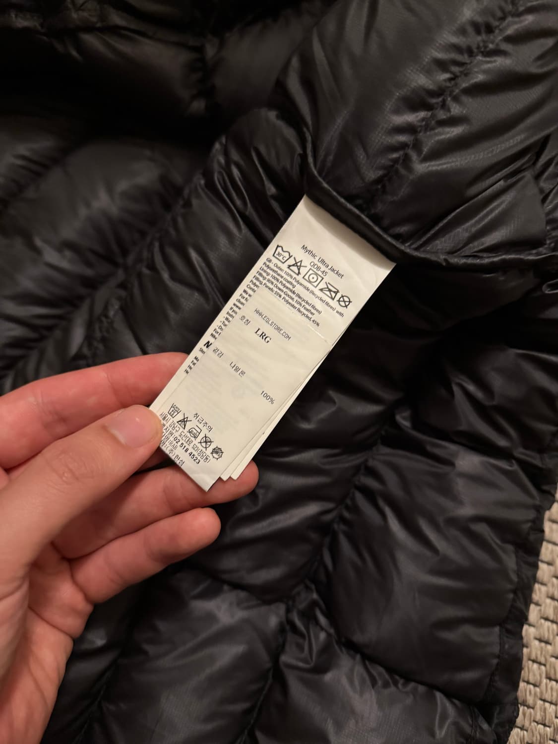 rab 미틱알파인자켓 상품이미지5