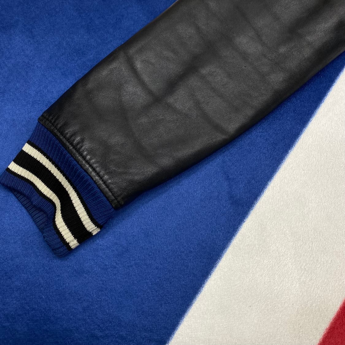 라코스테 양가죽 바시티 자켓 105 상품이미지6